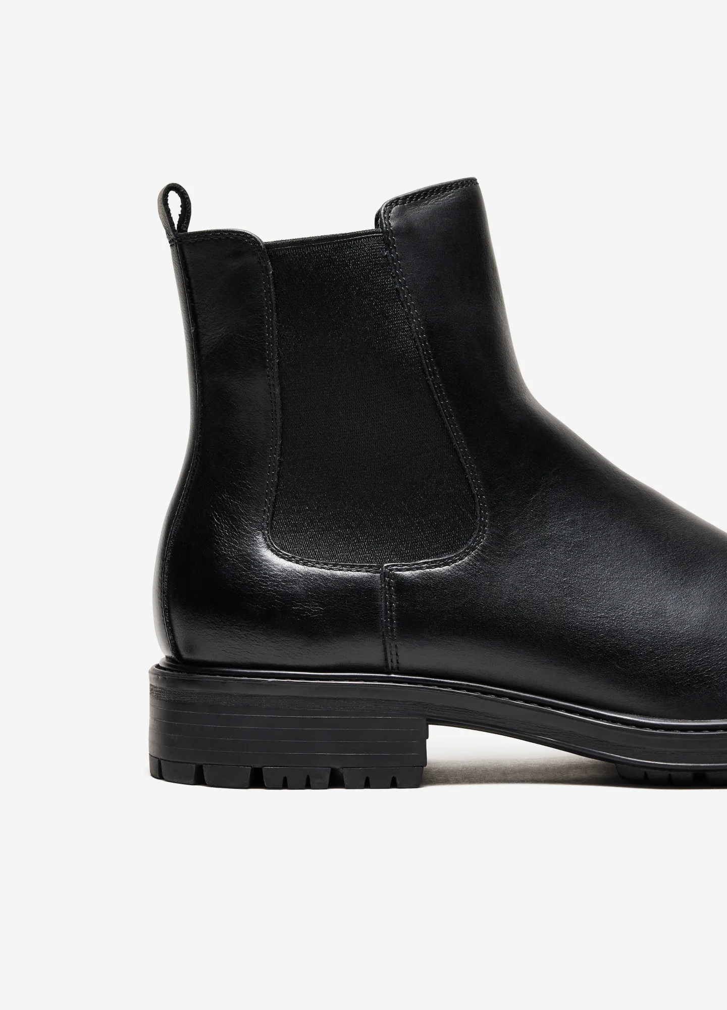 Andy Rubber Sole Boot Black - Image 3