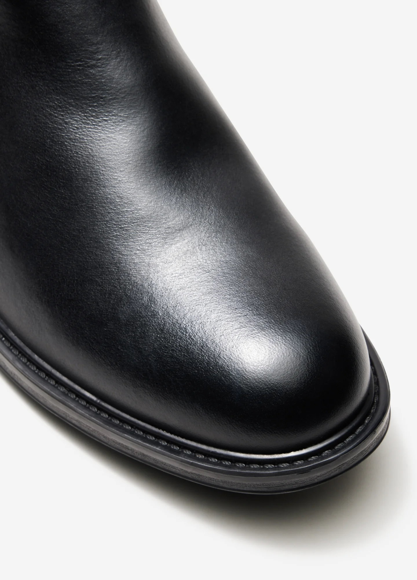 Andy Rubber Sole Boot Black - Image 4