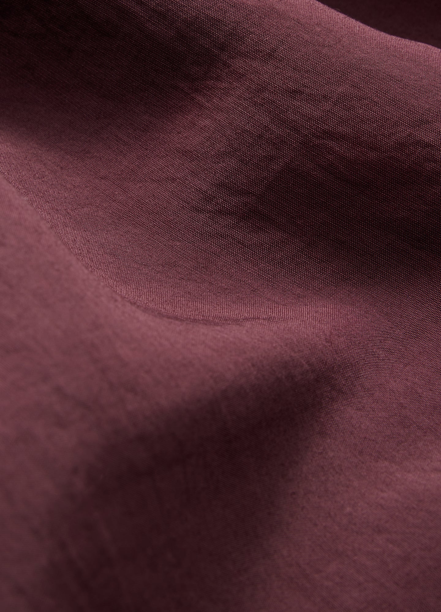 Camp Collar Long Sleeve Shirt Oxblood - Image 6