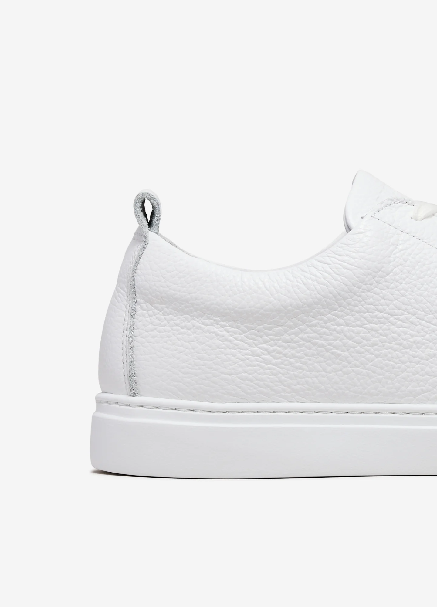 Clean Leather Sneaker White - Image 3