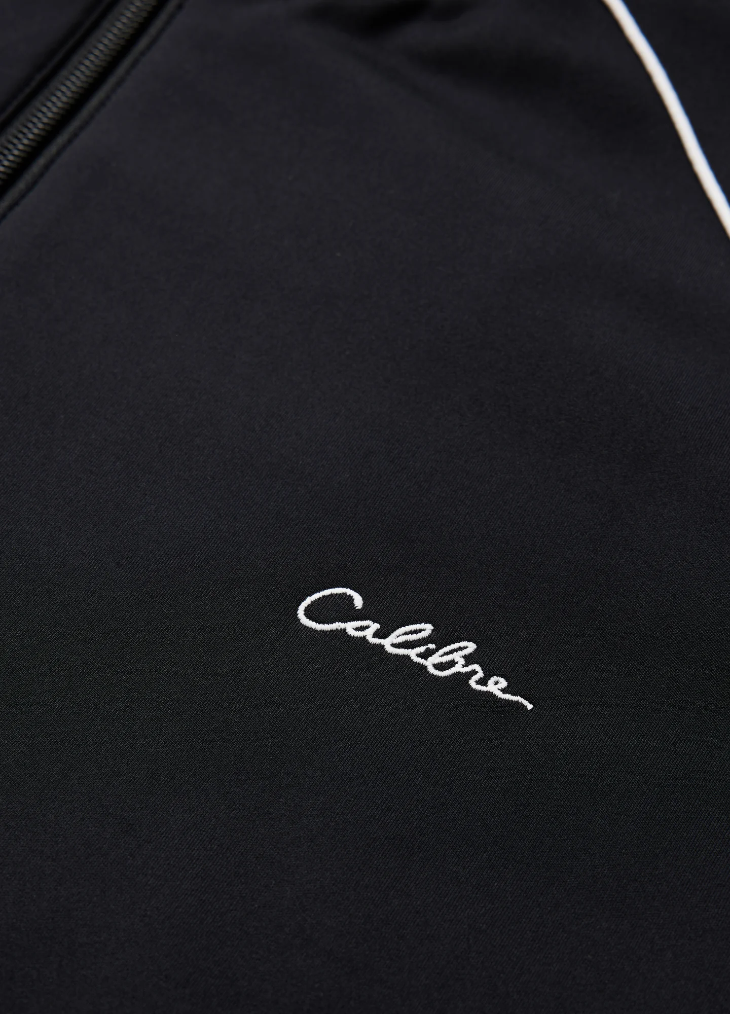 Contrast Jersey Track Jacket Black - Image 6