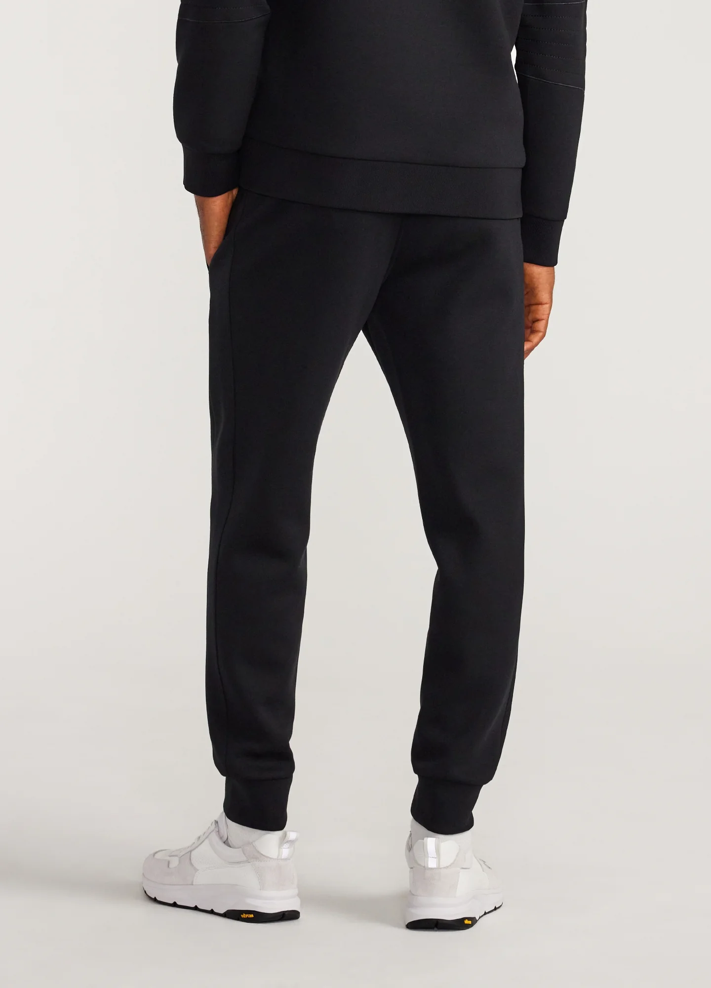 Contrast Trim Sweatpants Black - Image 5