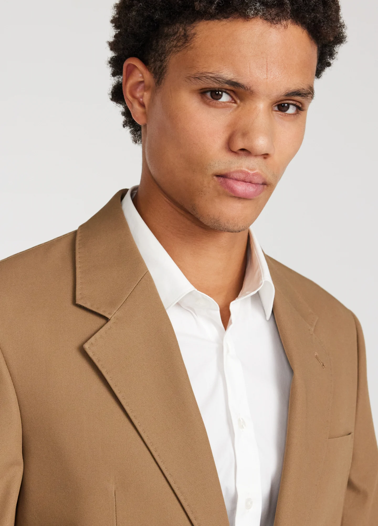 Cotton Twill Blazer Oak - Image 4