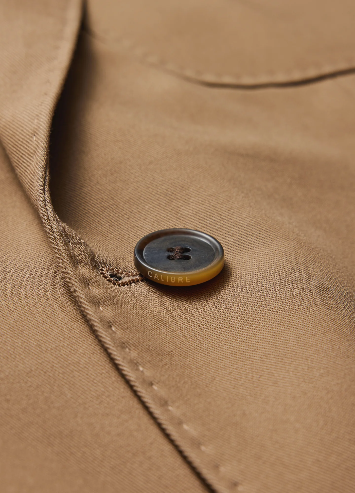 Cotton Twill Blazer Oak - Image 6
