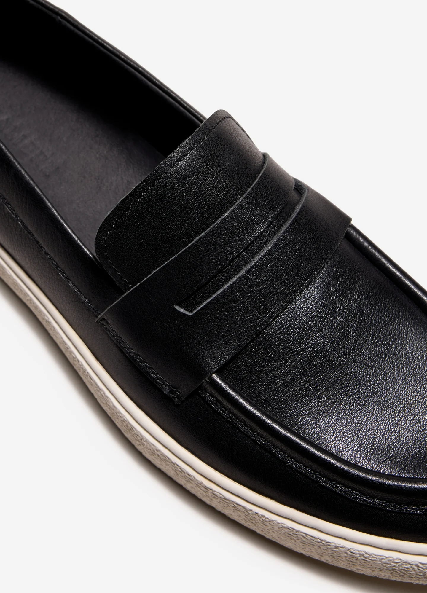 Crepe Sole Slip-On Black - Image 4