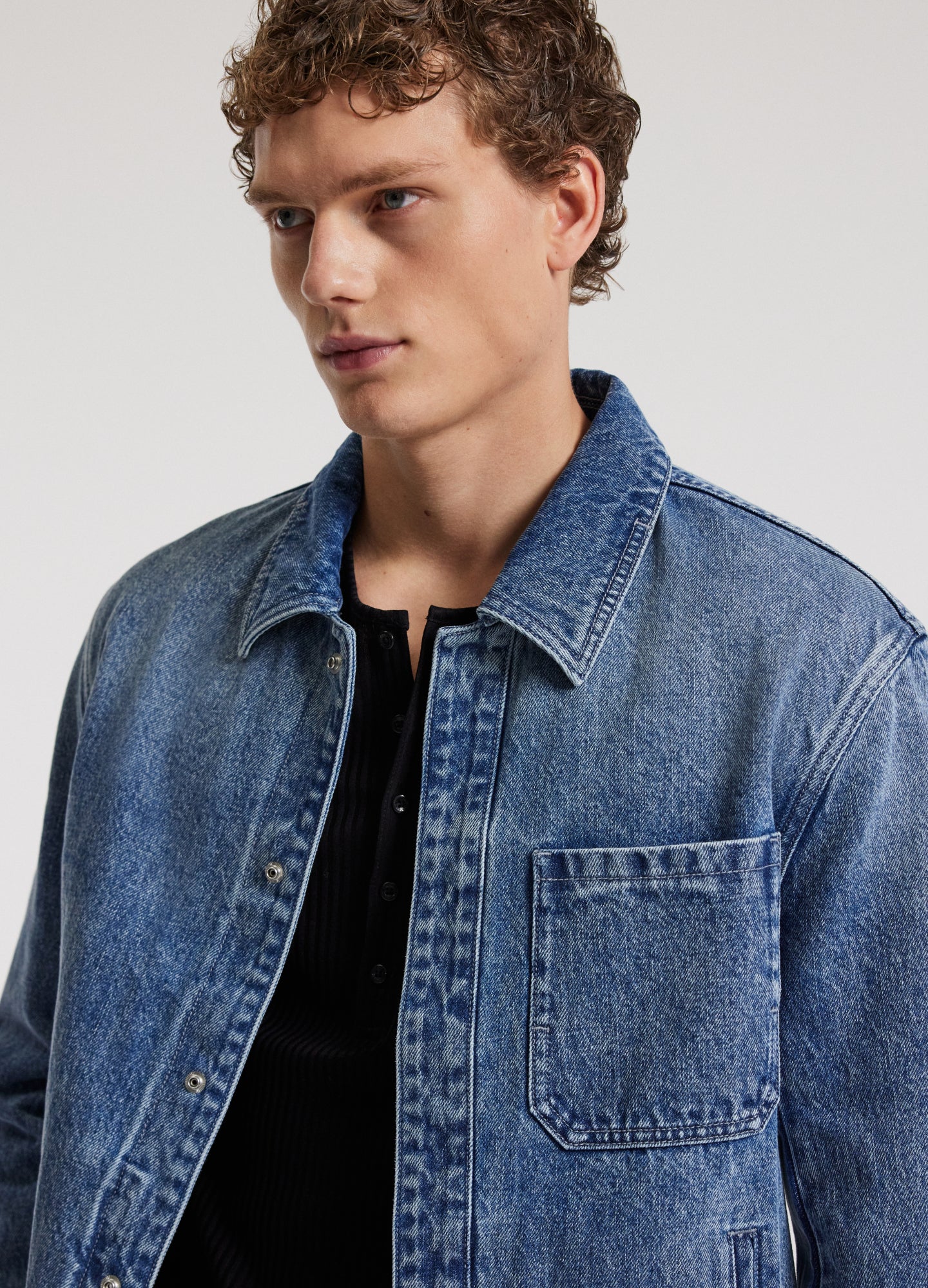 Denim Jacket Indigo - Image 4
