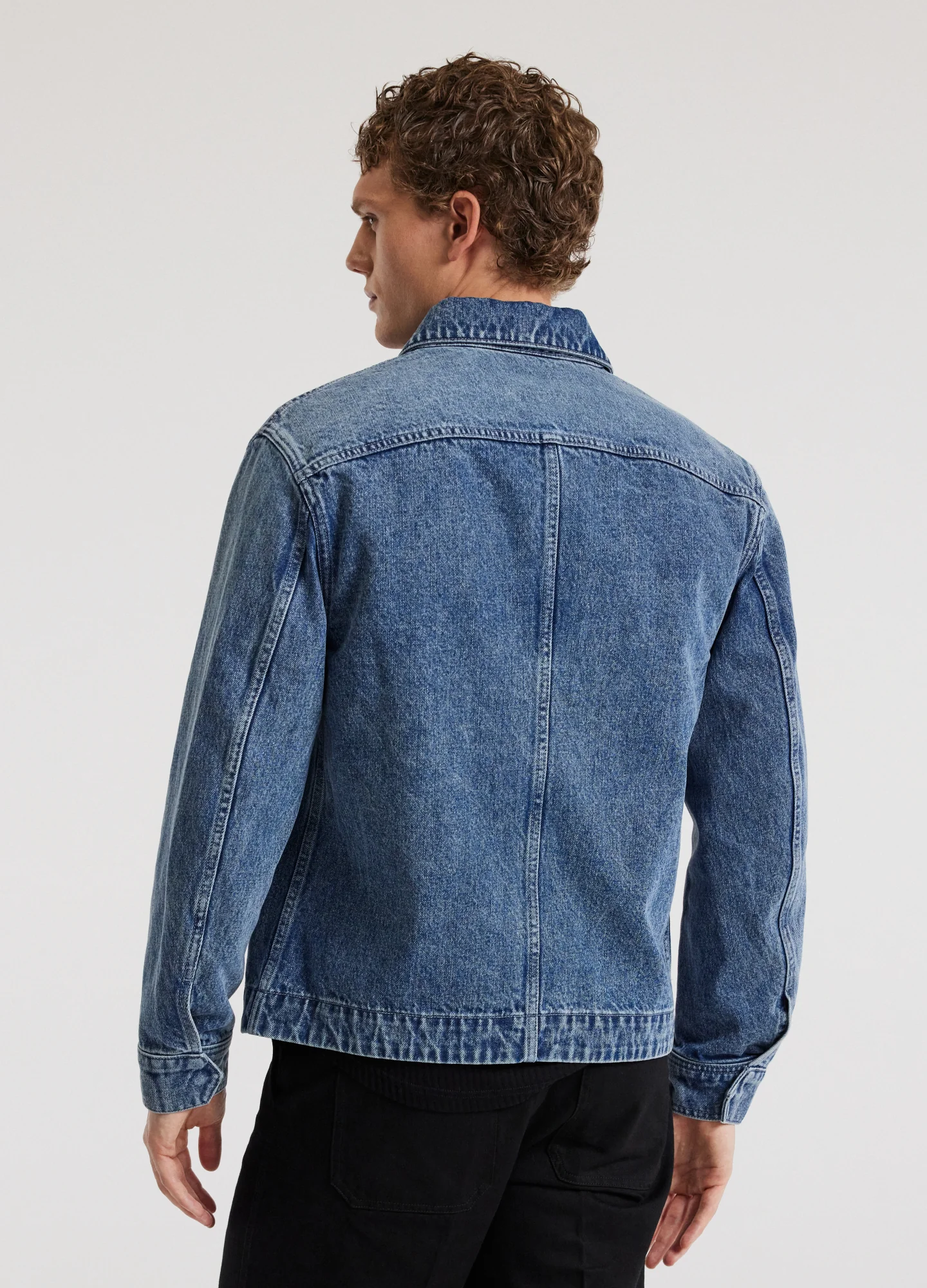 Denim Jacket Indigo - Image 5