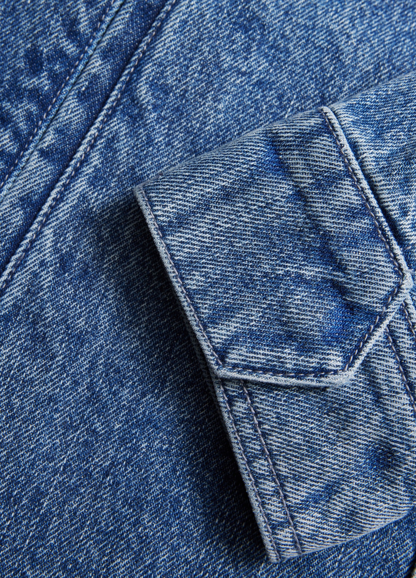 Denim Jacket Indigo - Image 7