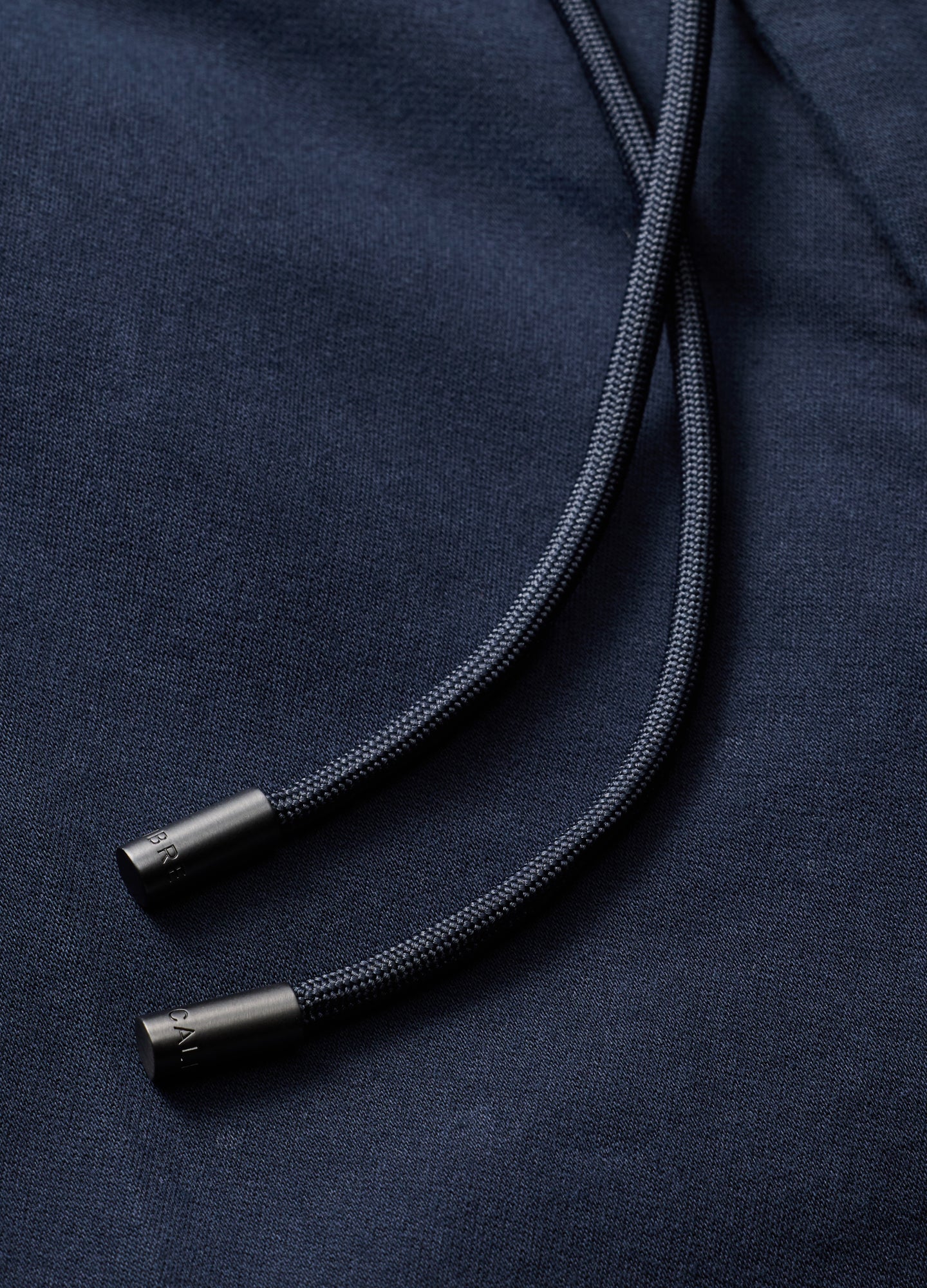 Dobby Denim Drawstring Pants Navy - Image 6