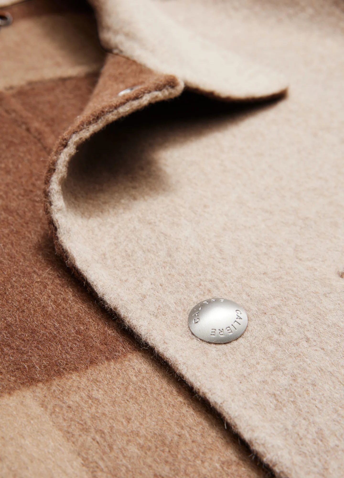 Double Face Shirt Jacket Oatmeal - Image 6