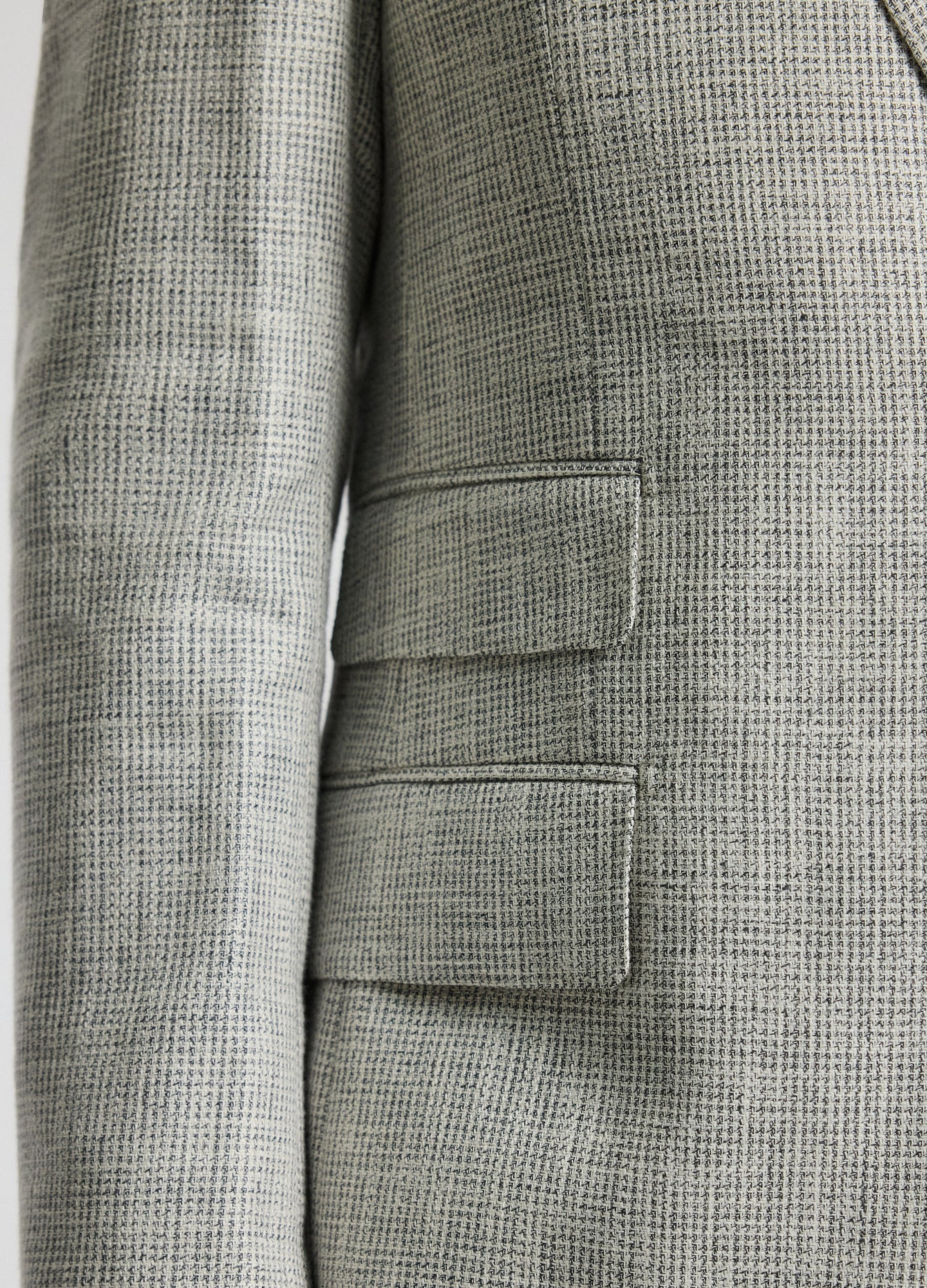 Flecked Blazer Silver - Image 5