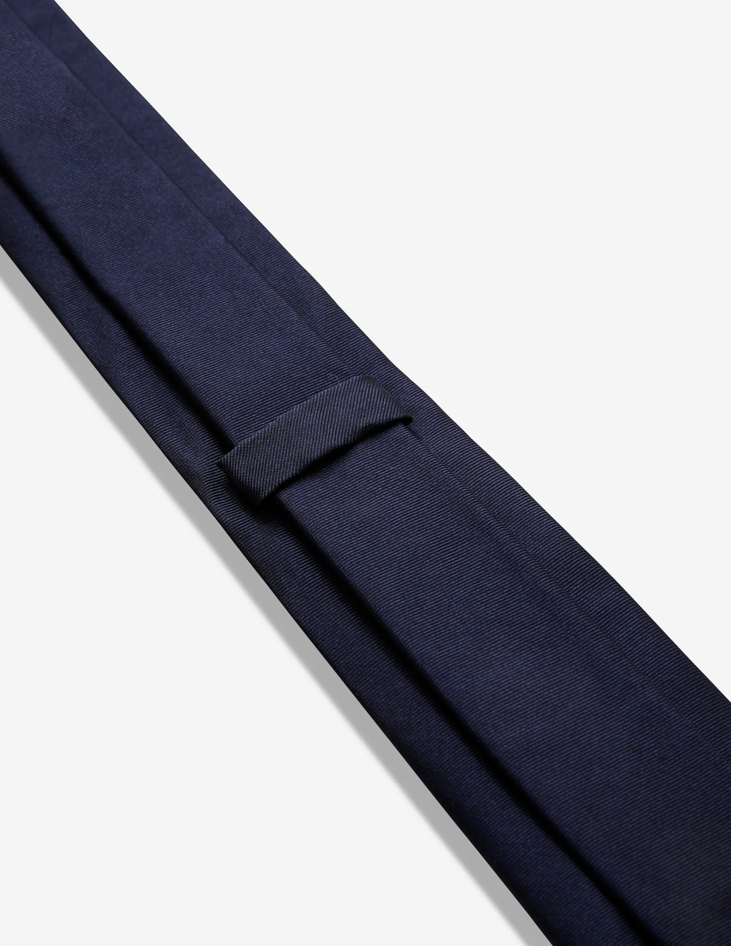 Formal Silk Tie Navy - Image 2