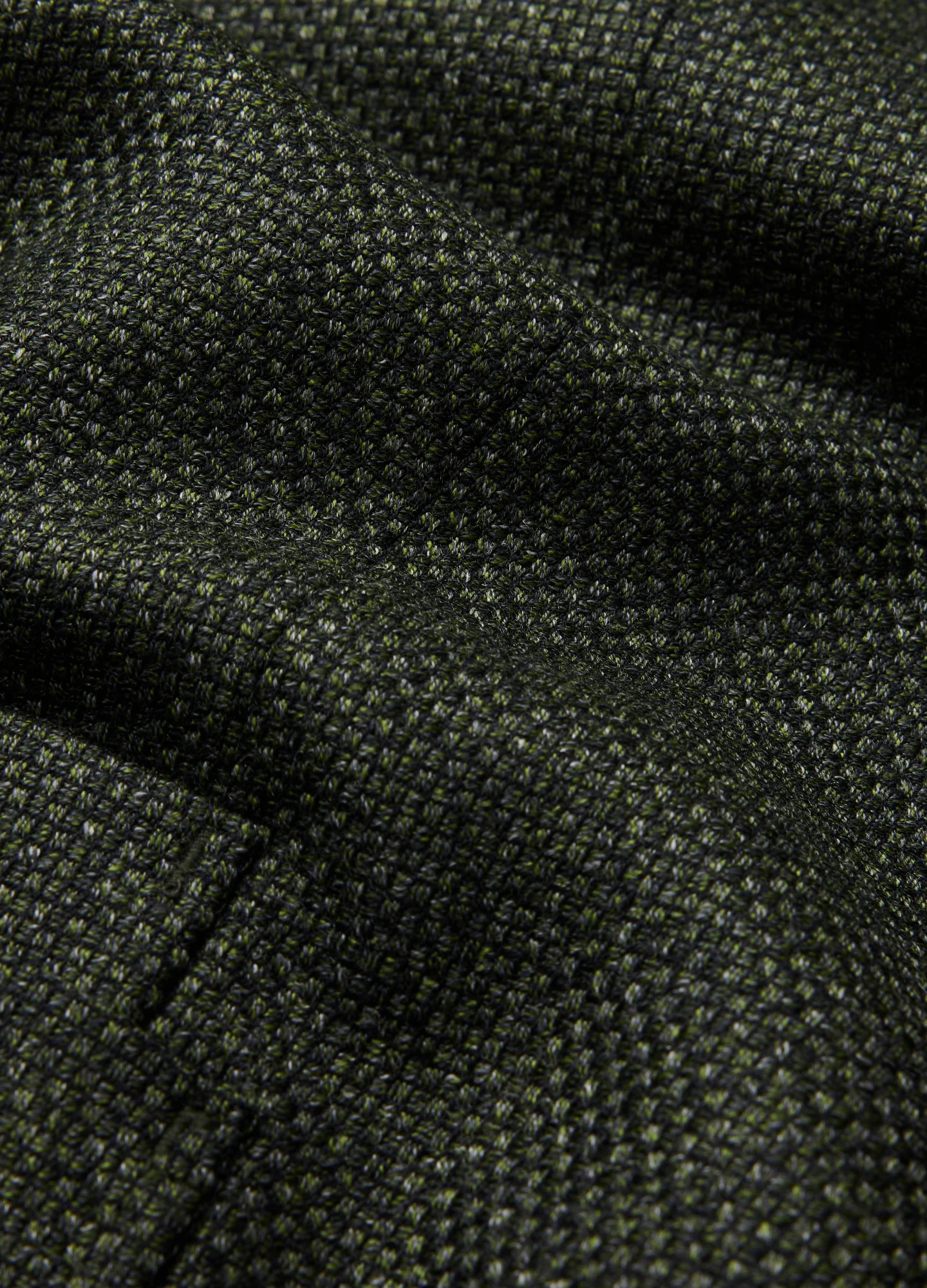 Hopsack Wool Blazer Khaki - Image 6