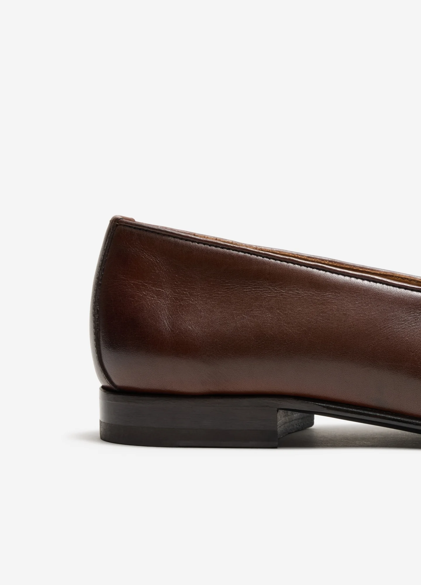 Leather Loafer Tan Dark - Image 3