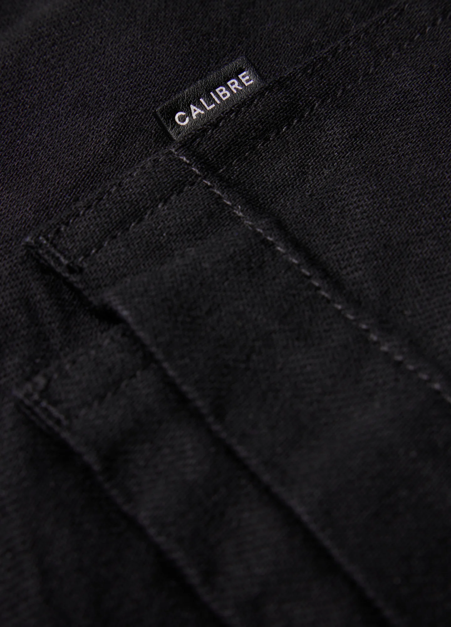Loose Fit Denim Pants Black - Image 6