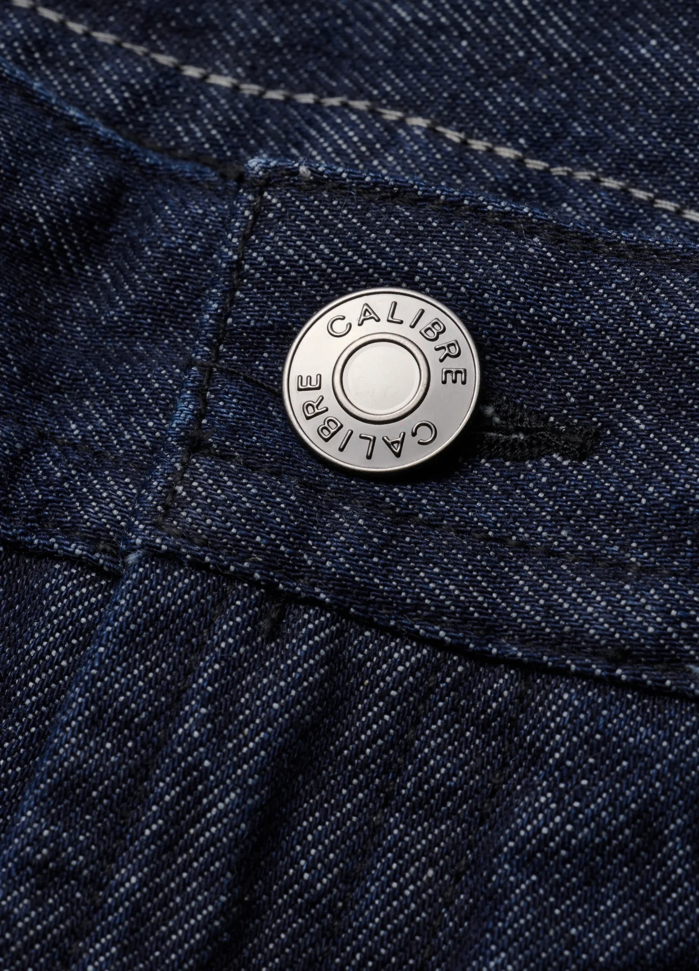 Loose Fit Denim Pants Navy - Image 6