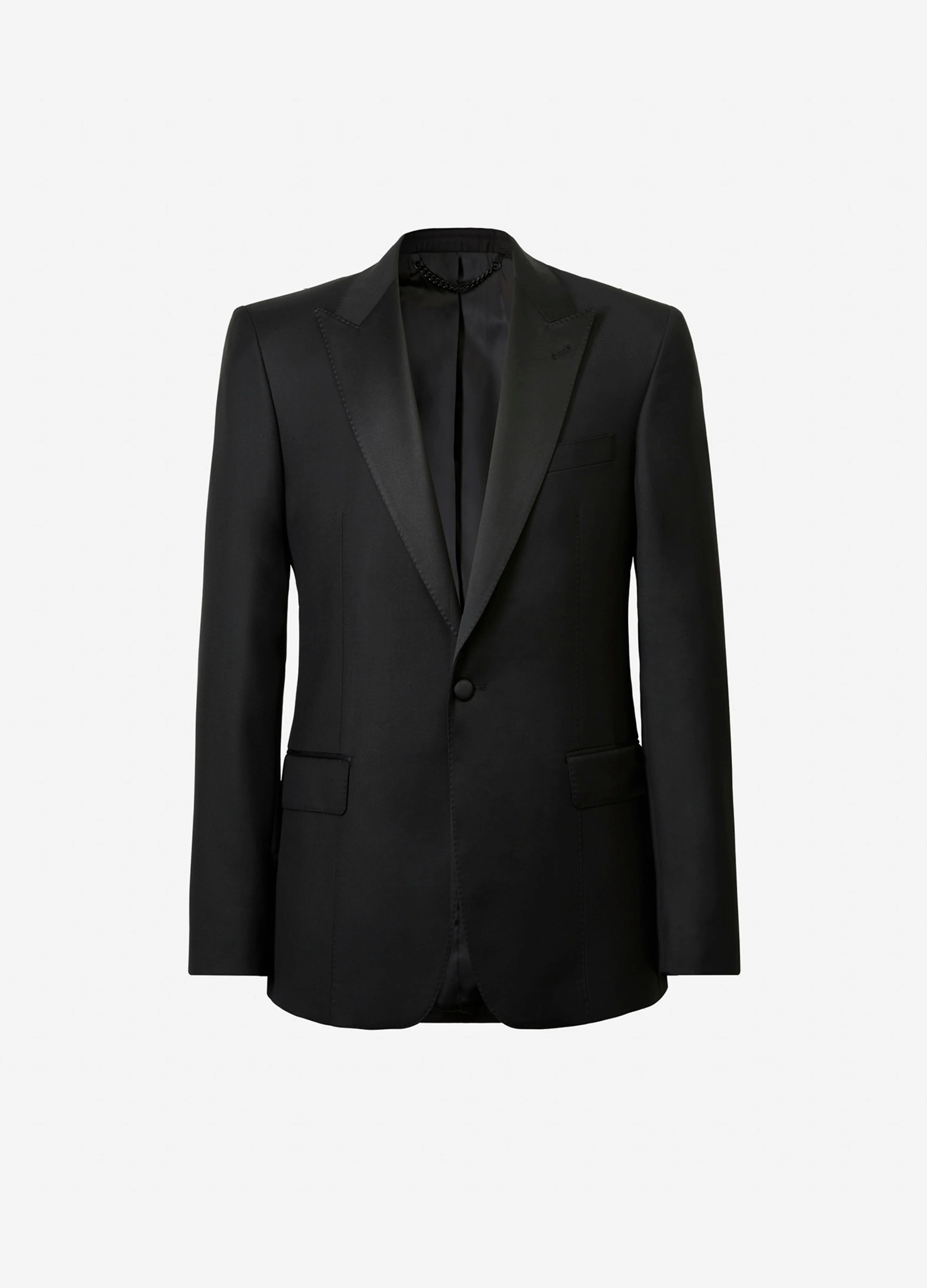 Modern Tuxedo Jacket Black