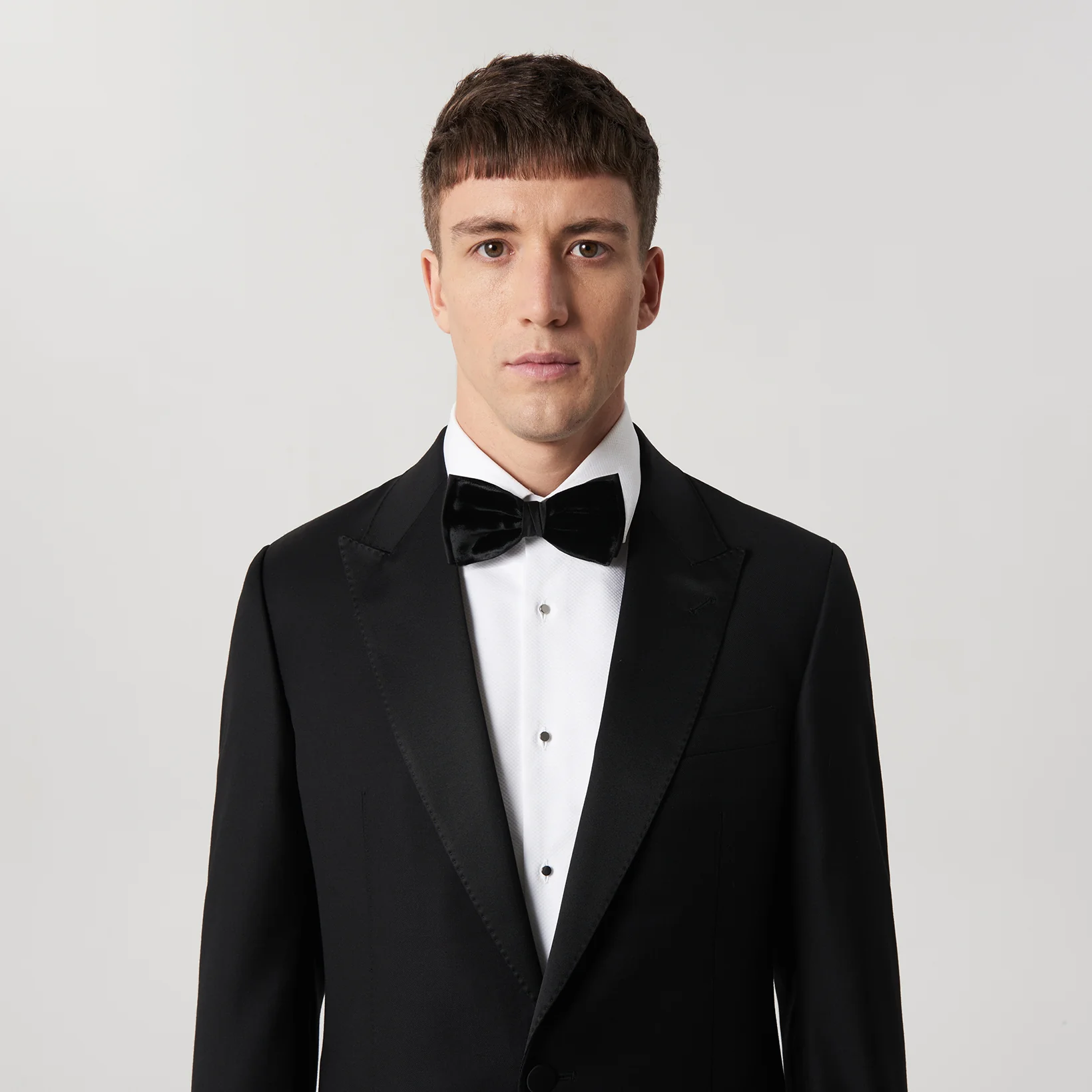 Modern Tuxedo Jacket Black - Image 4