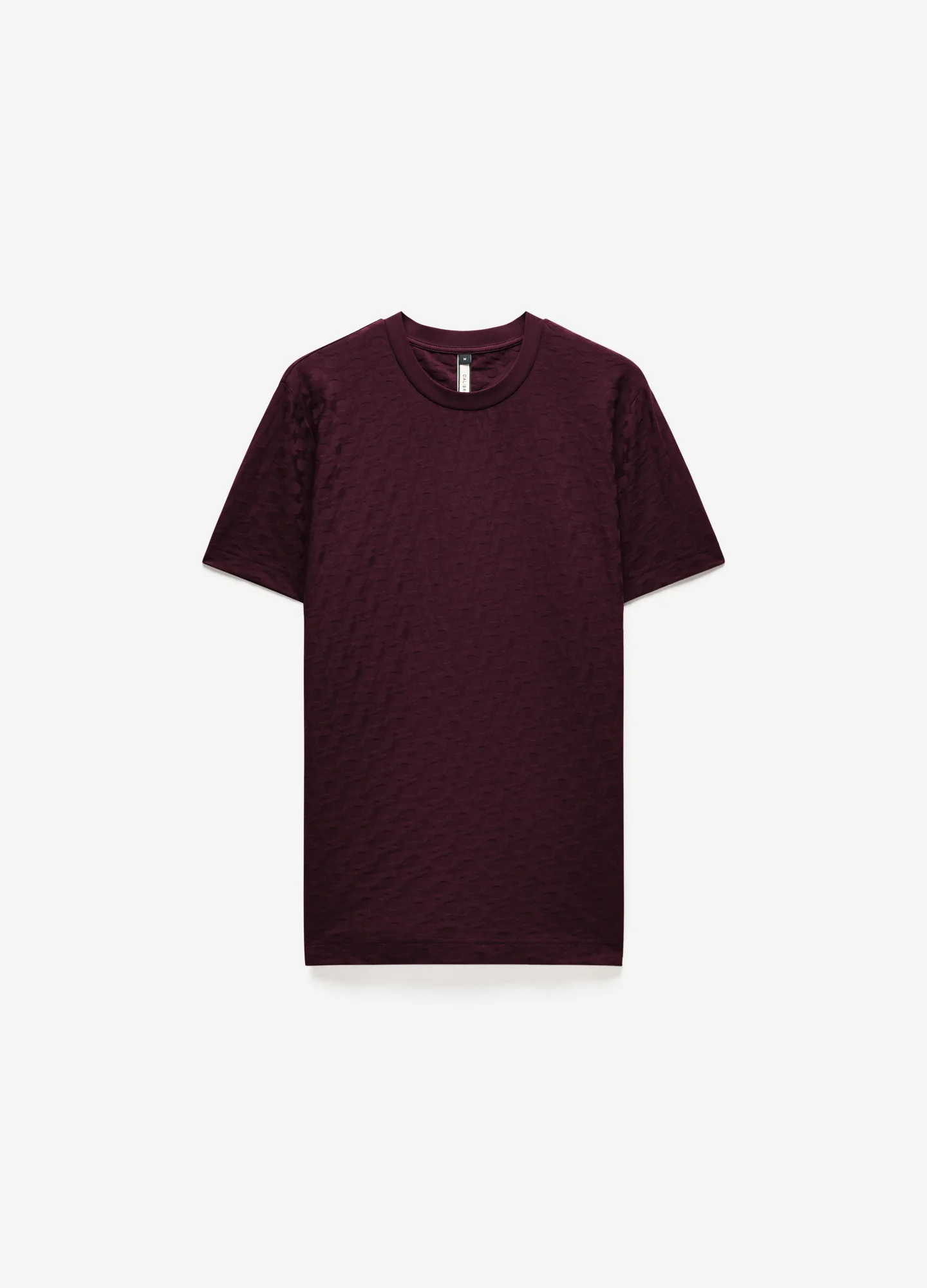 Monogram Jacquard T-shirt Oxblood