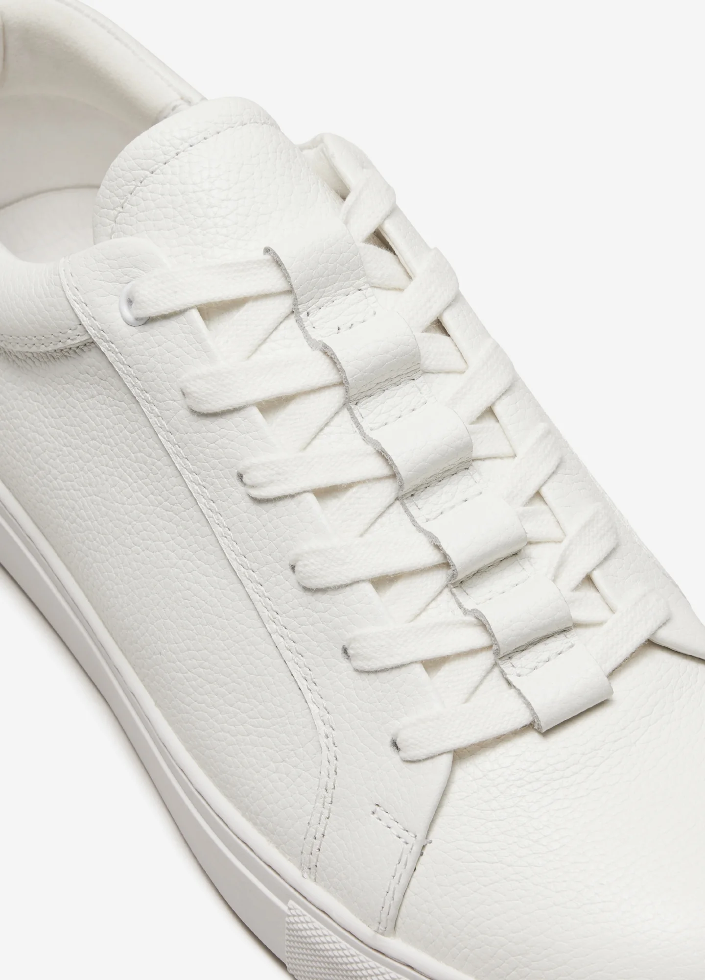 Multi Lace Sneaker White - Image 4