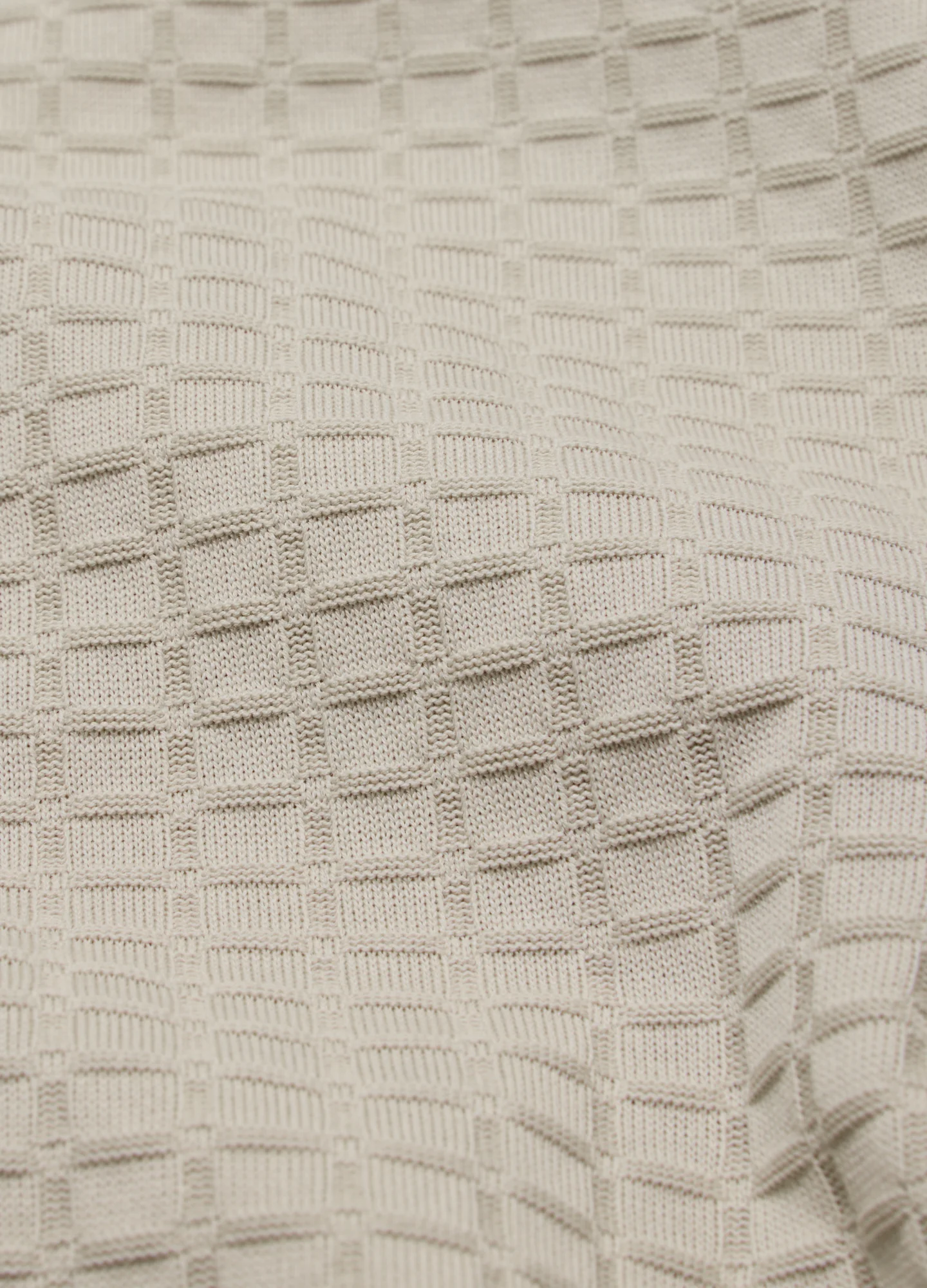 Ombre Cuff Jacquard T-shirt Natural - Image 5
