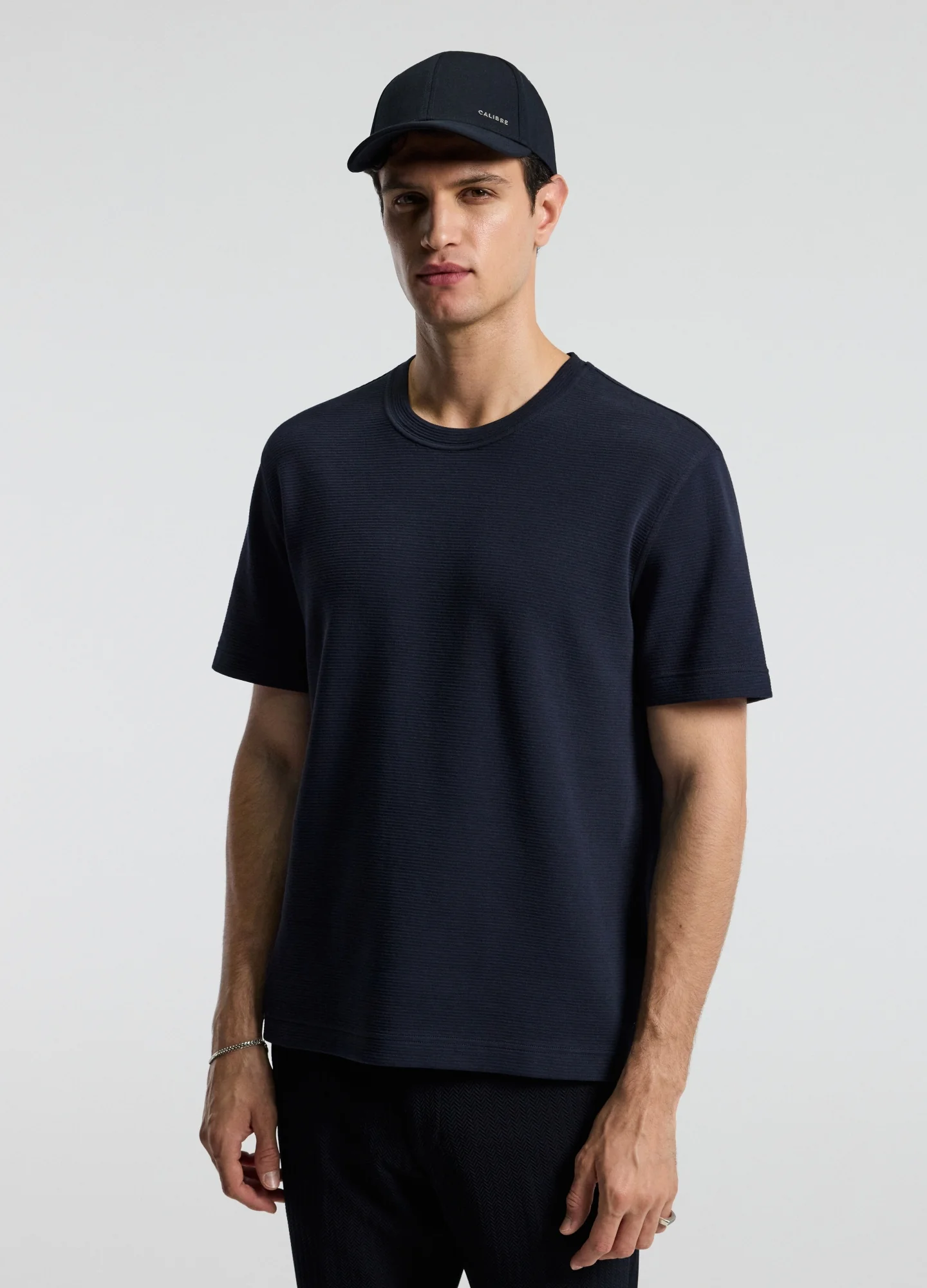Ottoman Relaxed T-shirt Navy - Image 3