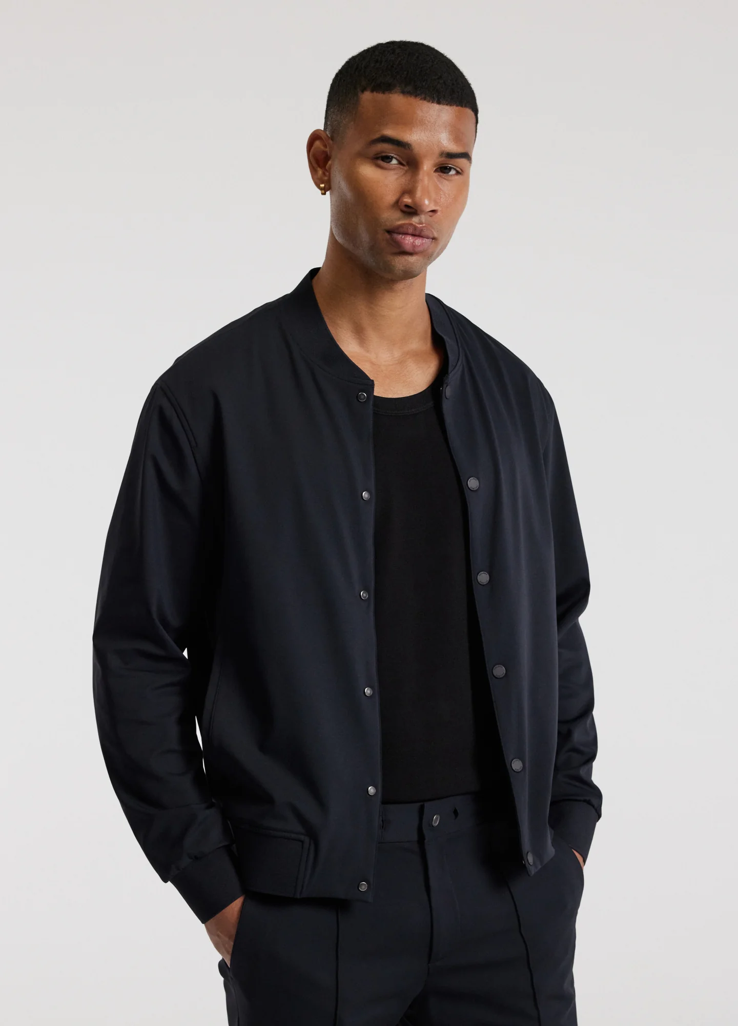 Performance Bomber Jacket Midnight - Image 3