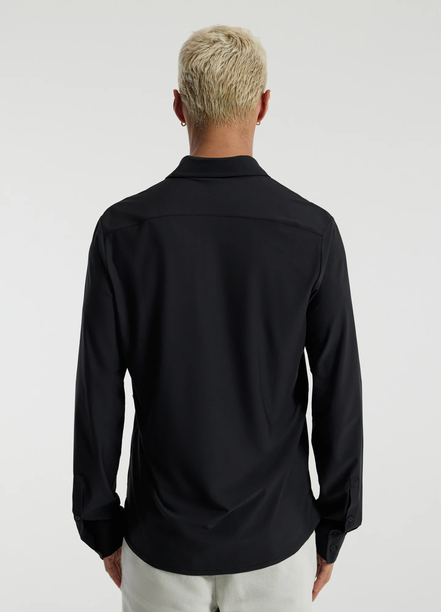 Performance Long Sleeve Shirt Black - Image 5