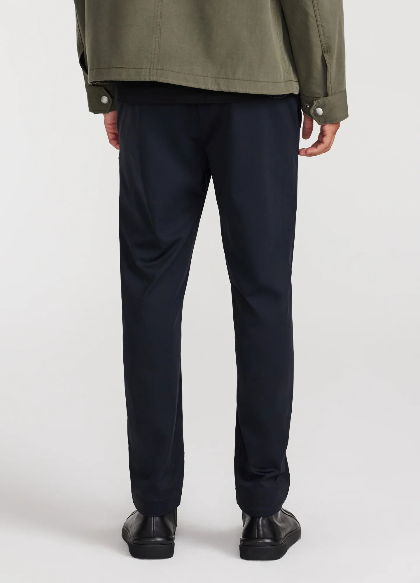 Performance Pintucked Pants Midnight - Image 5