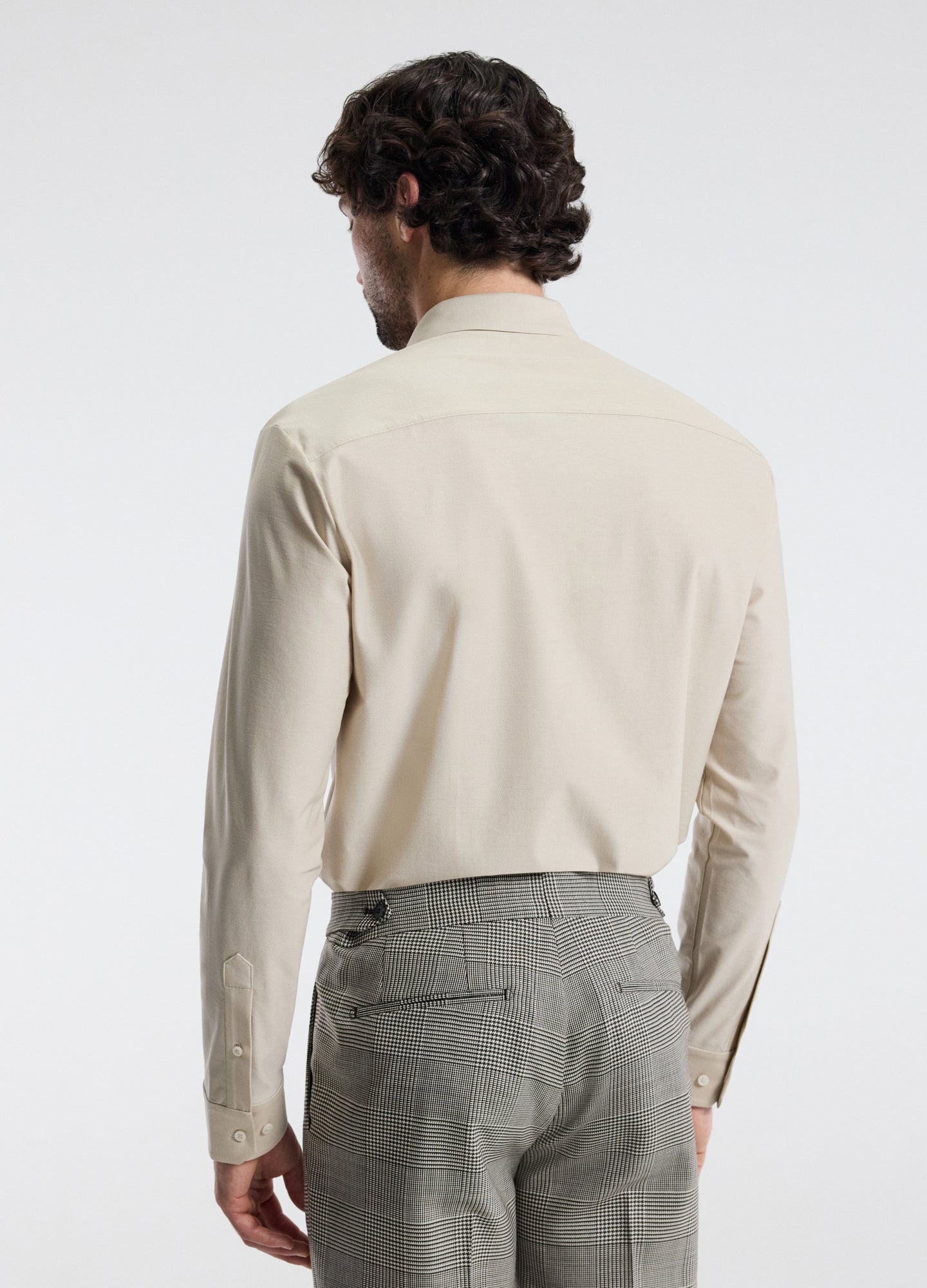 Precision Stretch Twill Shirt Natural - Image 4