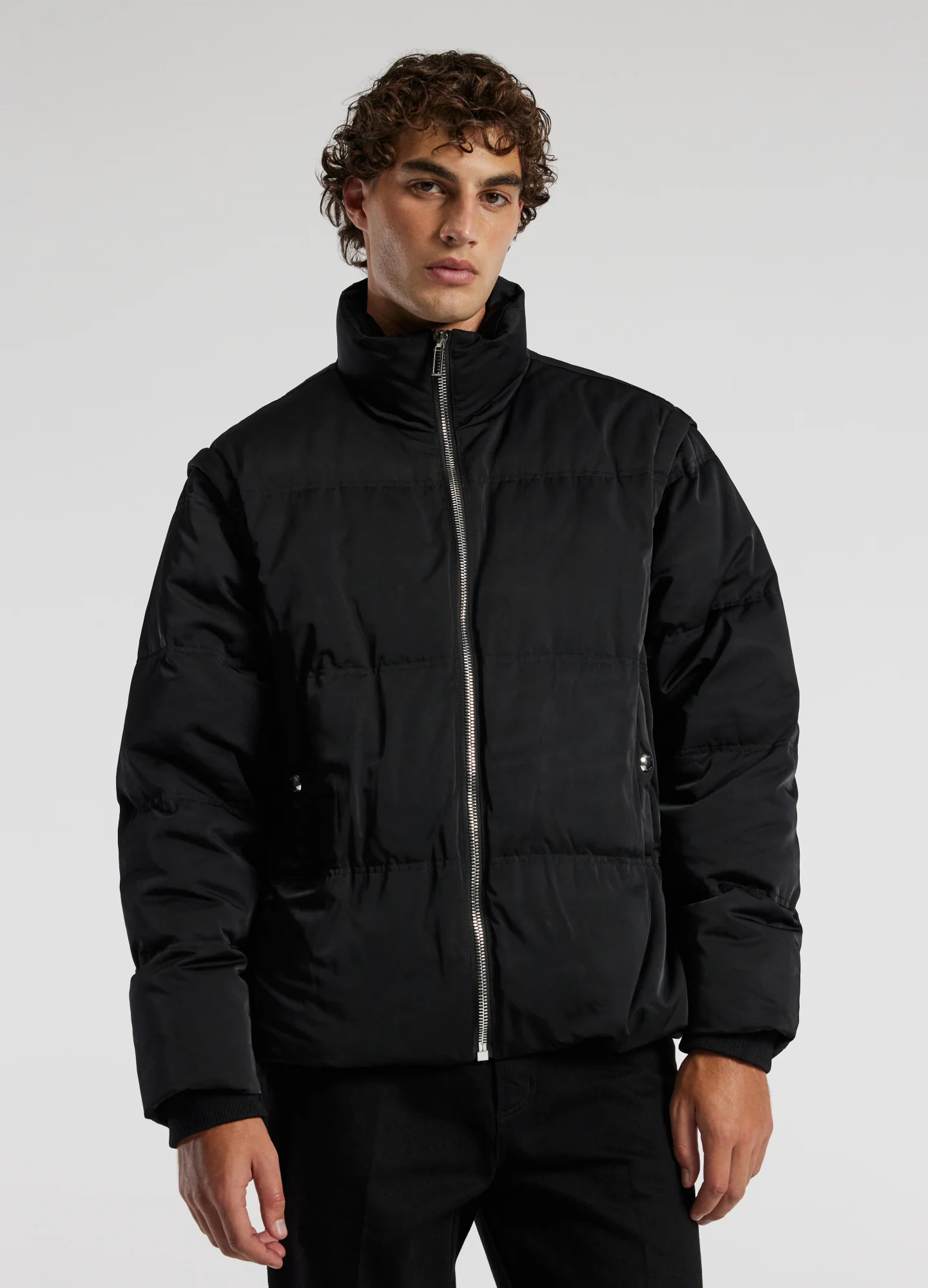 Puffer Jacket Black - Image 3