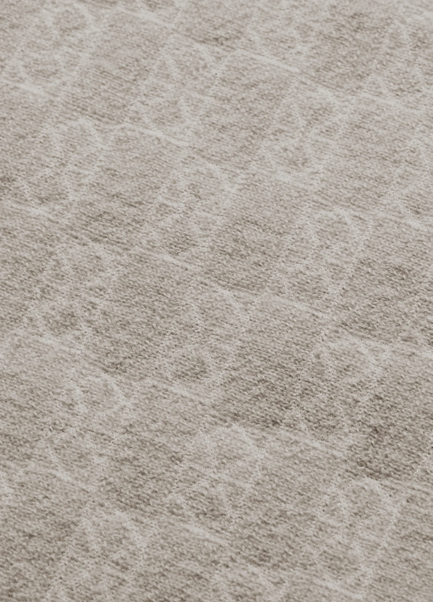 Quarter Zip Monogram Jacquard Sweater Stone - Image 6