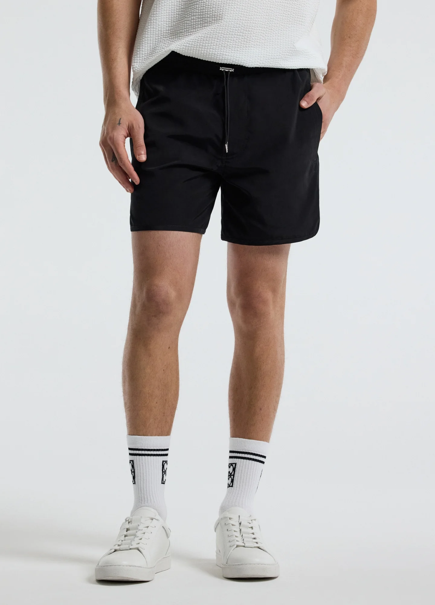 Racer Shorts Black - Image 3