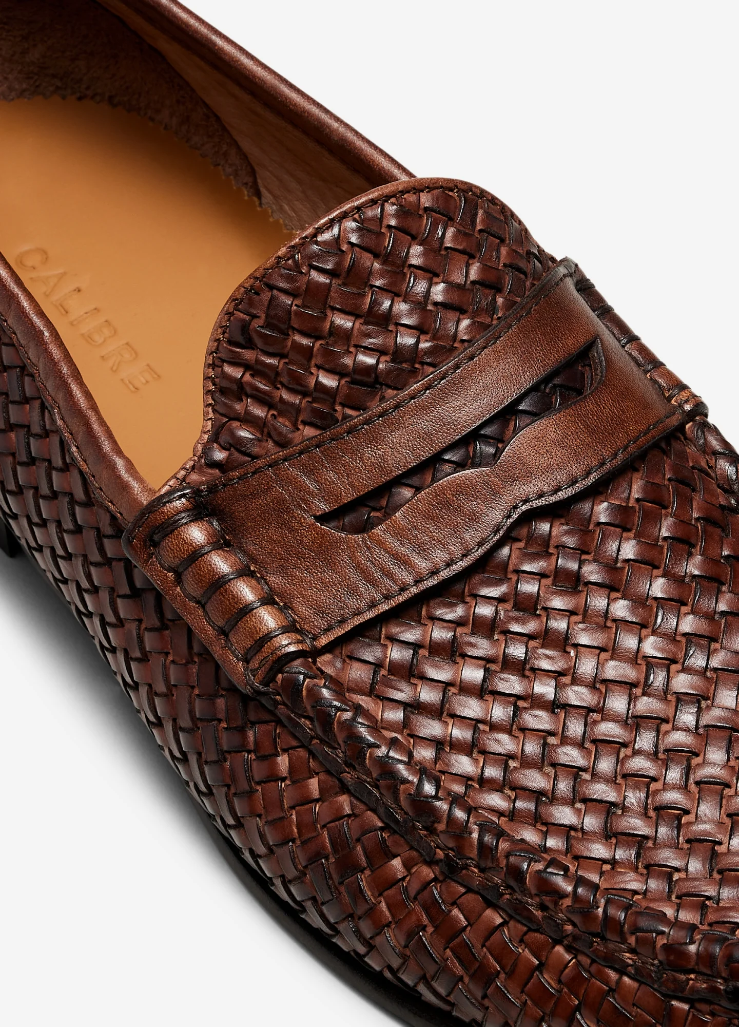 Raff Handweave Loafer Tan Dark - Image 4