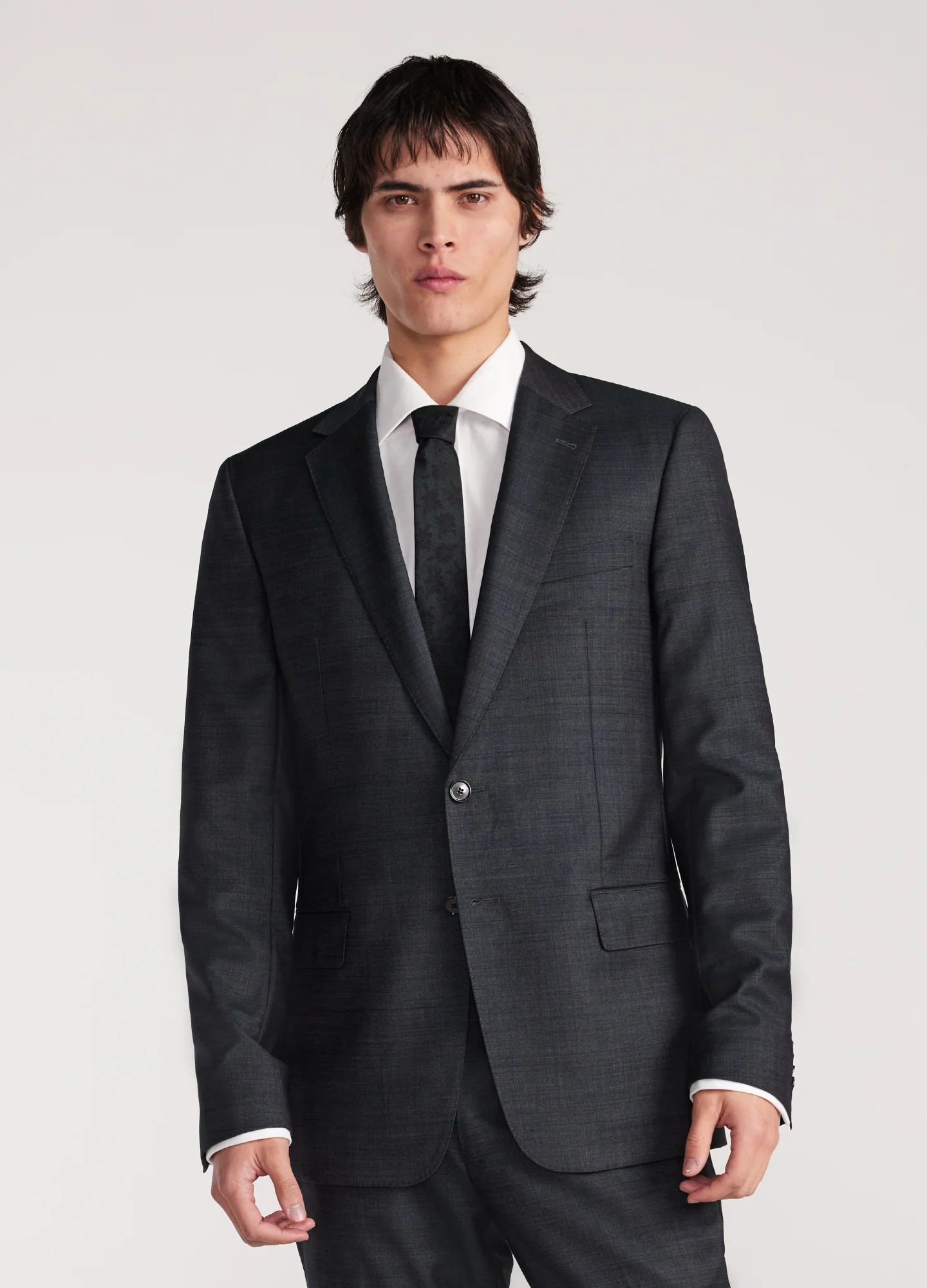 Refined Thatch Suit Jacket Dark Green - Image 3