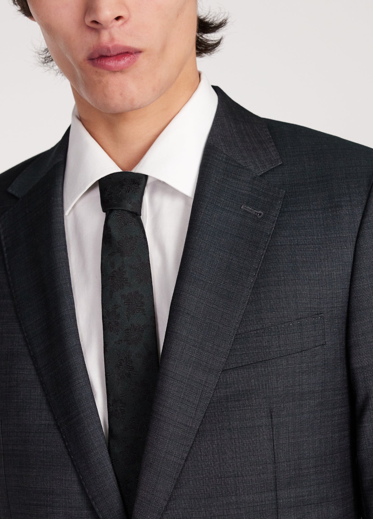 Refined Thatch Suit Jacket Dark Green - Image 4