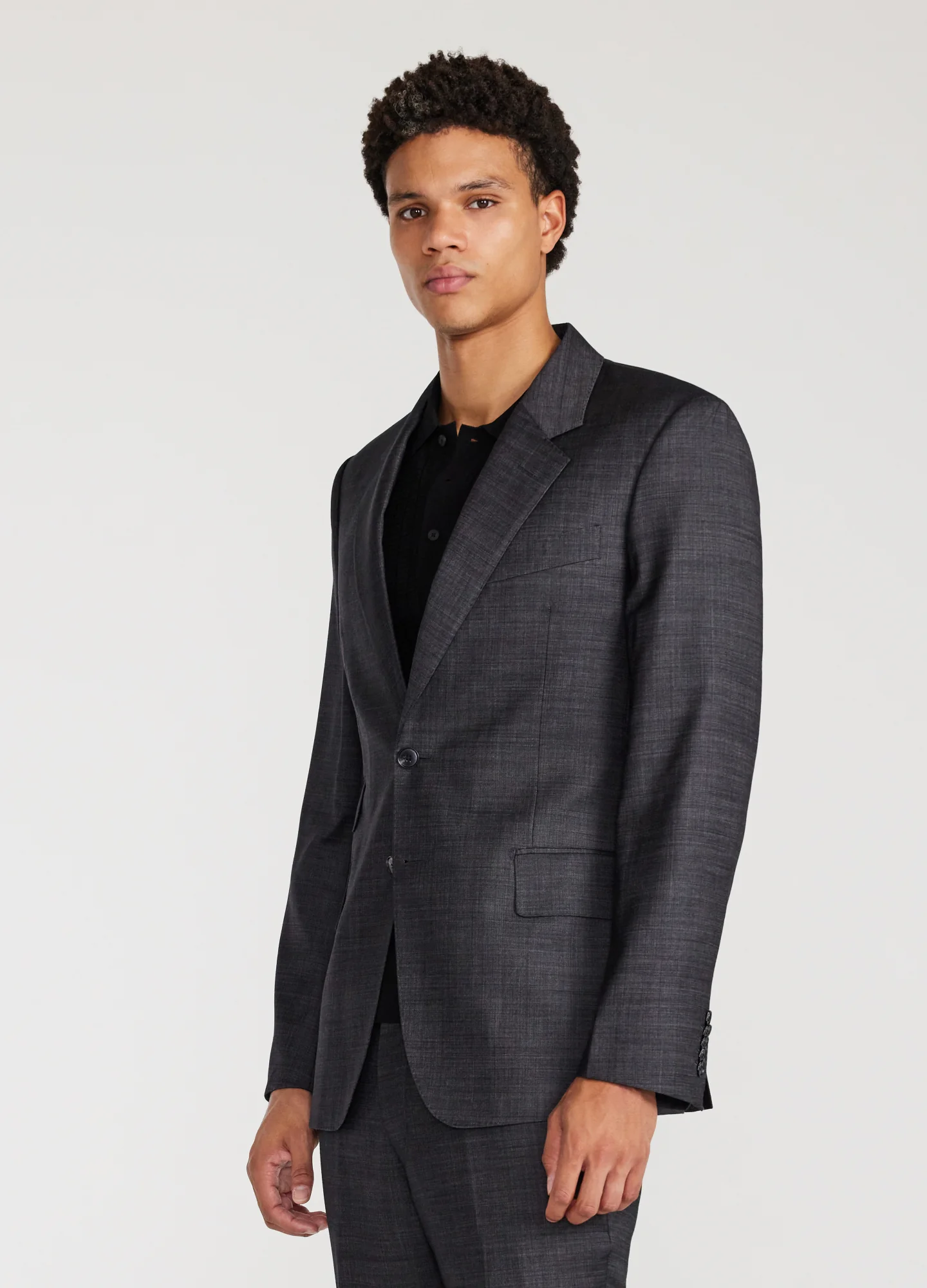 Refined Thatch Suit Jacket Granite - Image 3