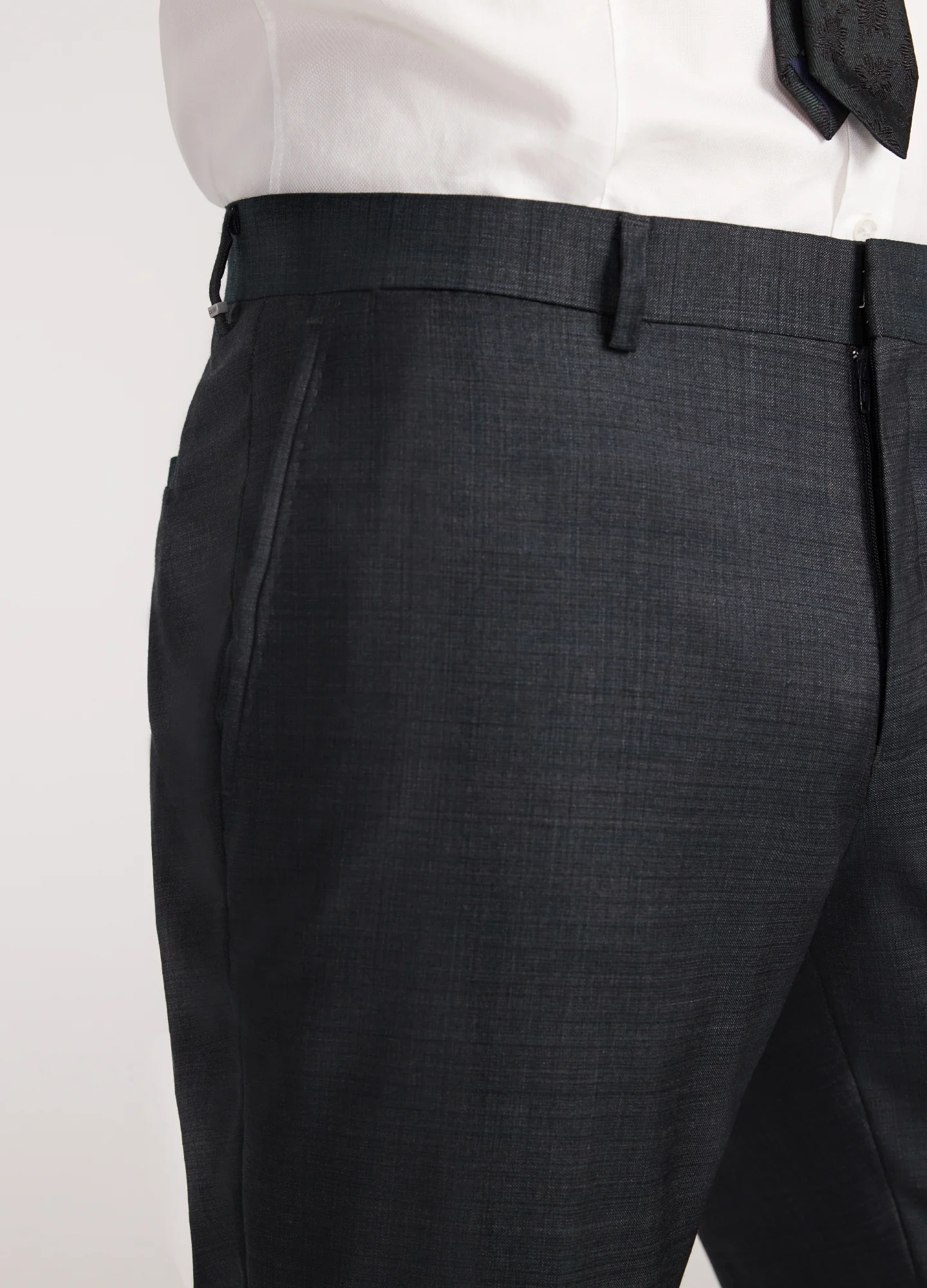 Refined Thatch Suit Pants Dark Green - Image 4