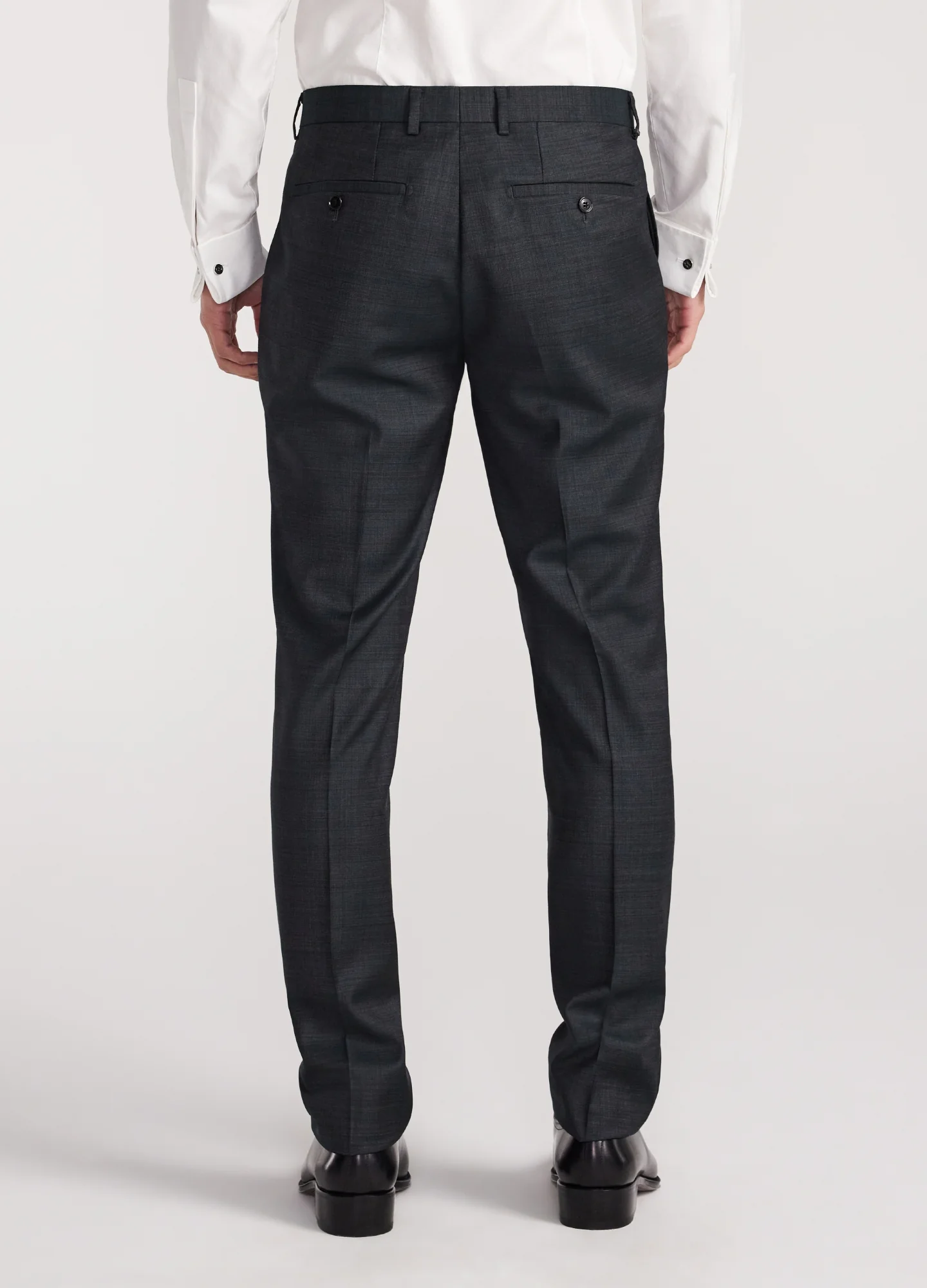 Refined Thatch Suit Pants Dark Green - Image 5
