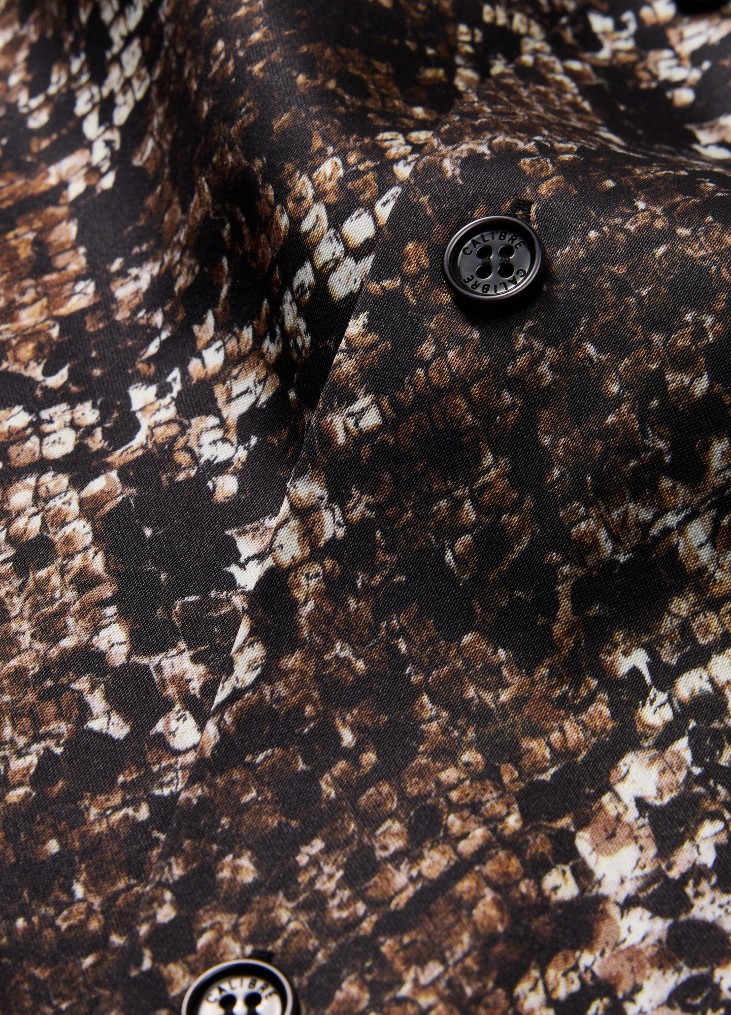 Relaxed Camp Collar Shirt Chocolate - Image 6