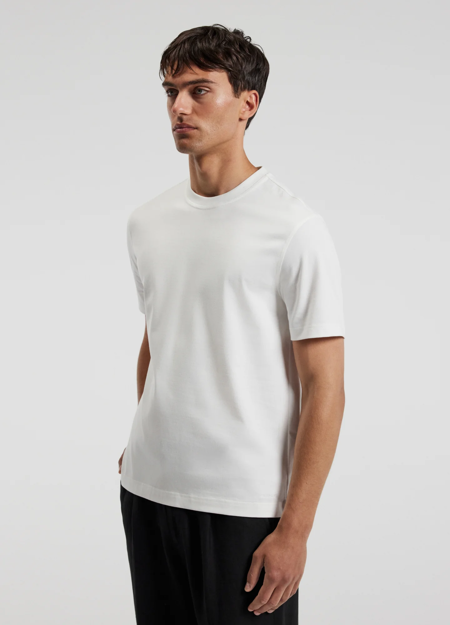 Relaxed Crew T-Shirt Off White - Image 3
