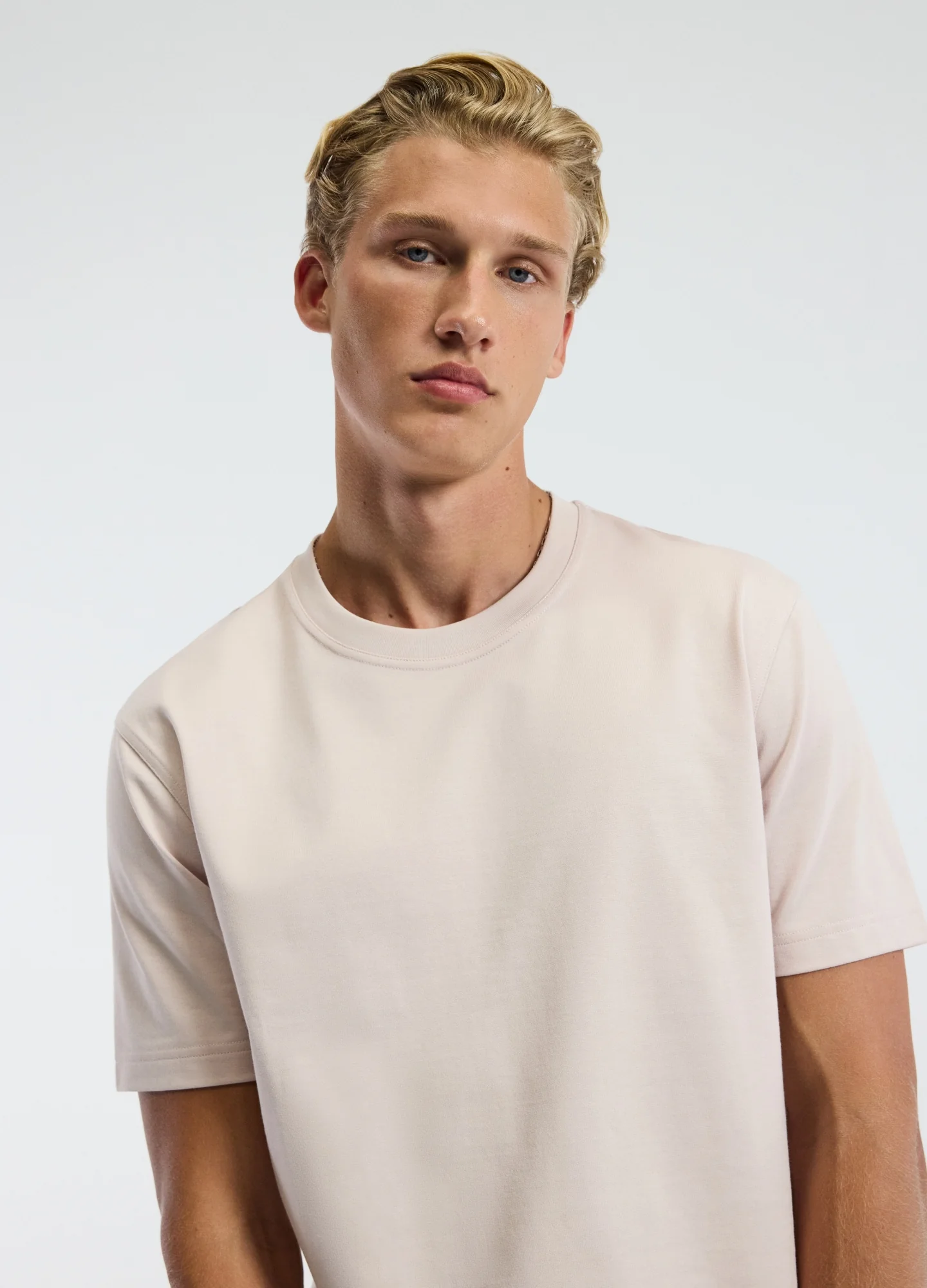 Relaxed Crew T-shirt Shell Pink - Image 4