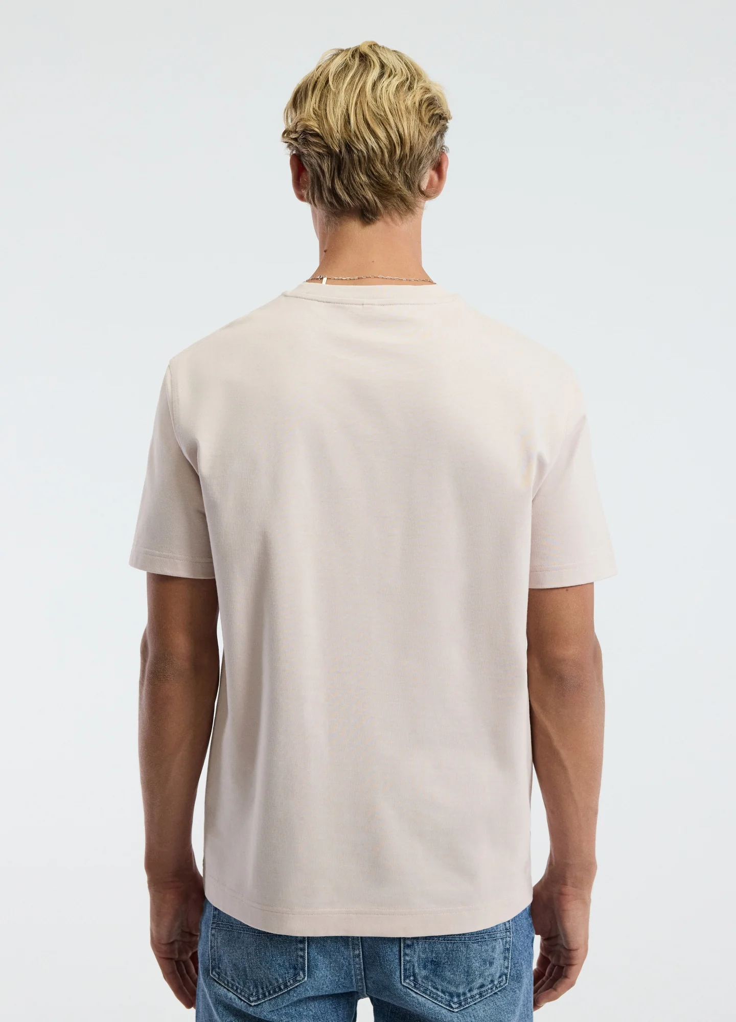 Relaxed Crew T-shirt Shell Pink - Image 5