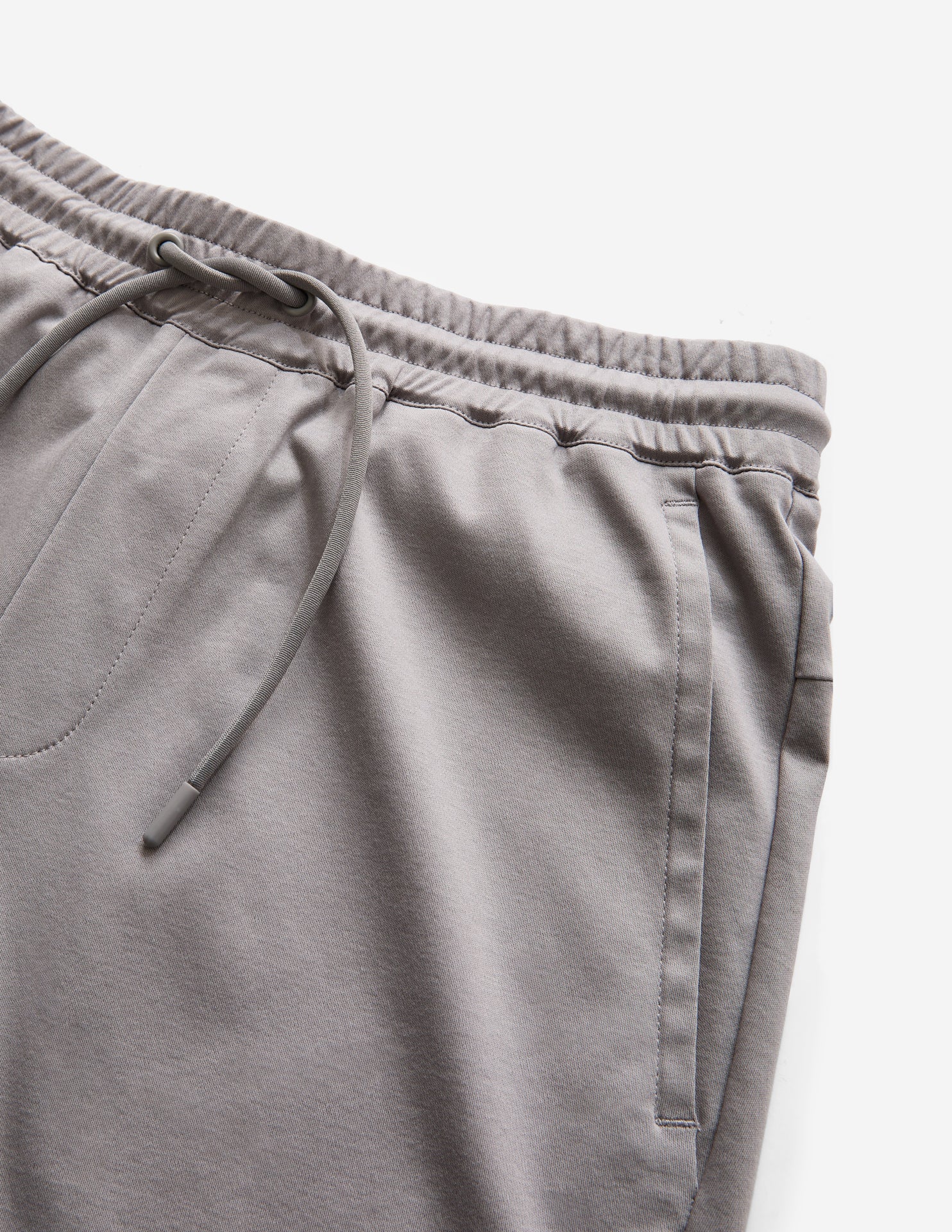 Relaxed Fit Knit Shorts Grey - Image 6