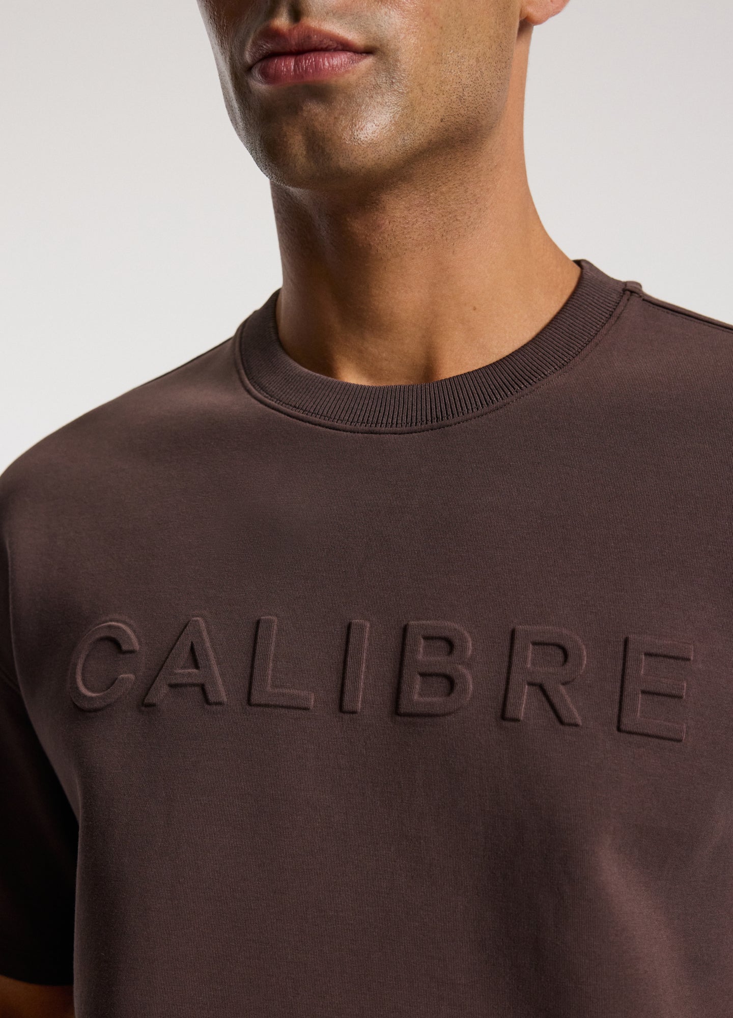 Relaxed Fit Logo Sweat T-shirt Mocha - Image 4