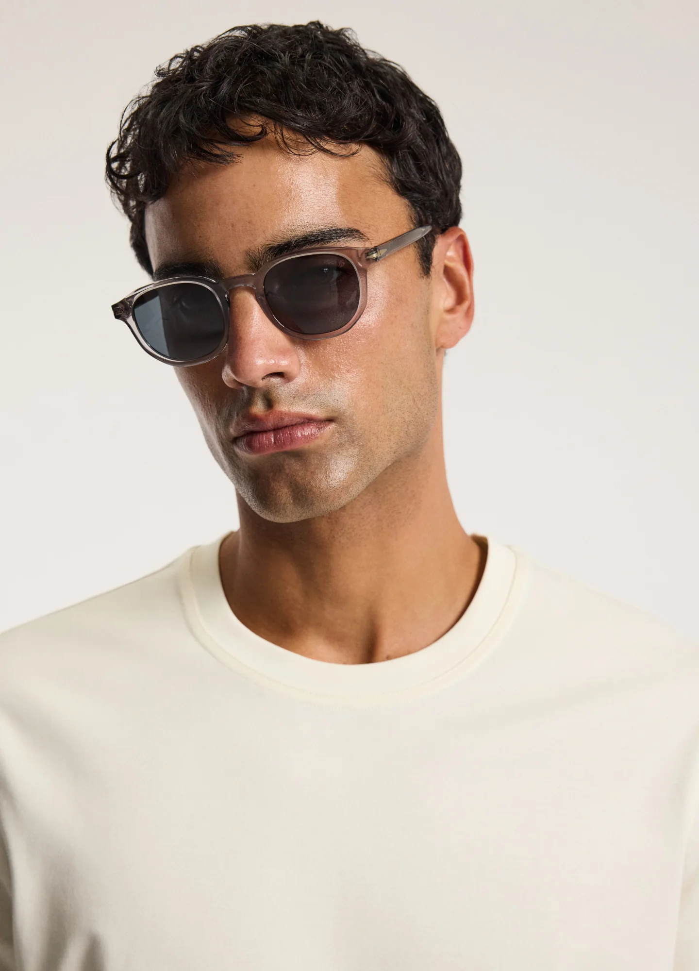 Relaxed Fit T-shirt Ivory - Image 4