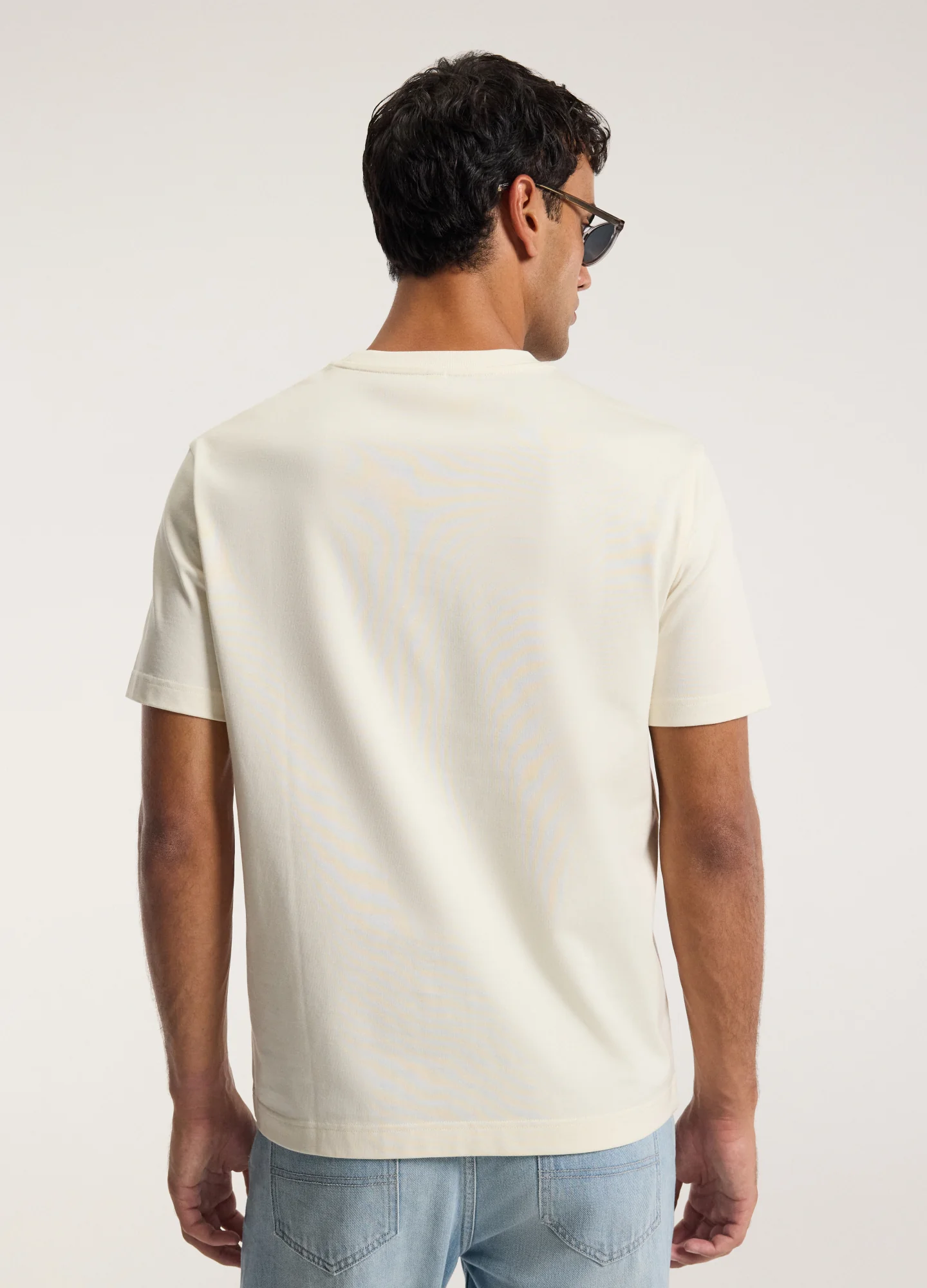 Relaxed Fit T-shirt Ivory - Image 5