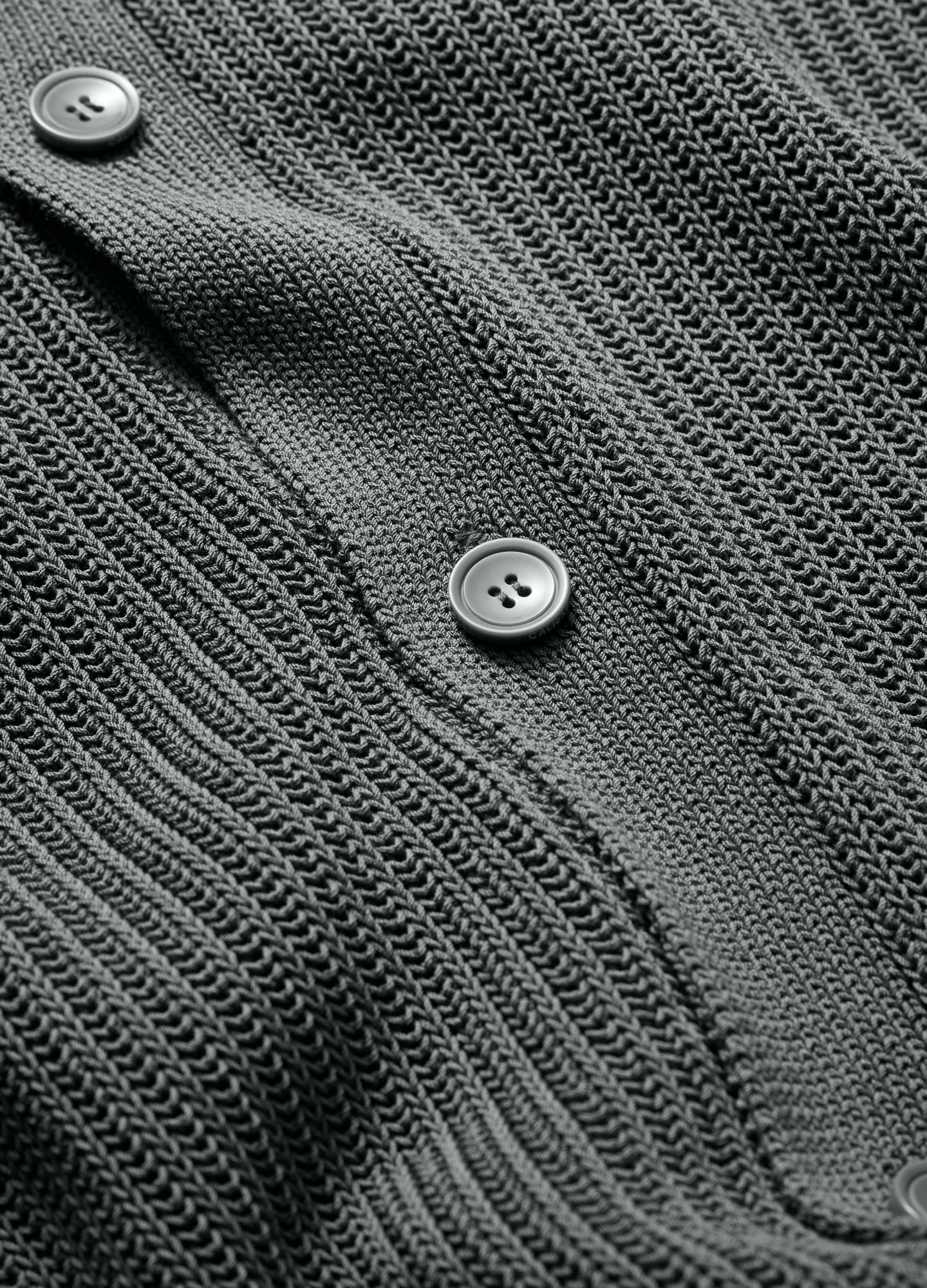 Relaxed Textured Knit Shirt Pine Green - Image 8