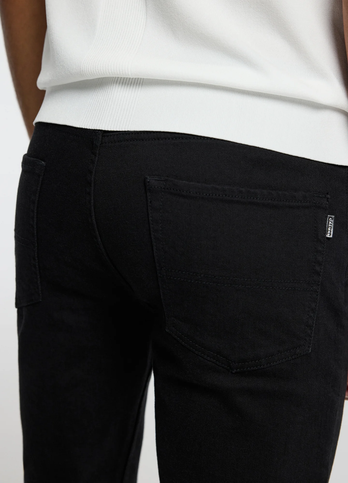 Skinny Fit Denim Jeans Black - Image 5