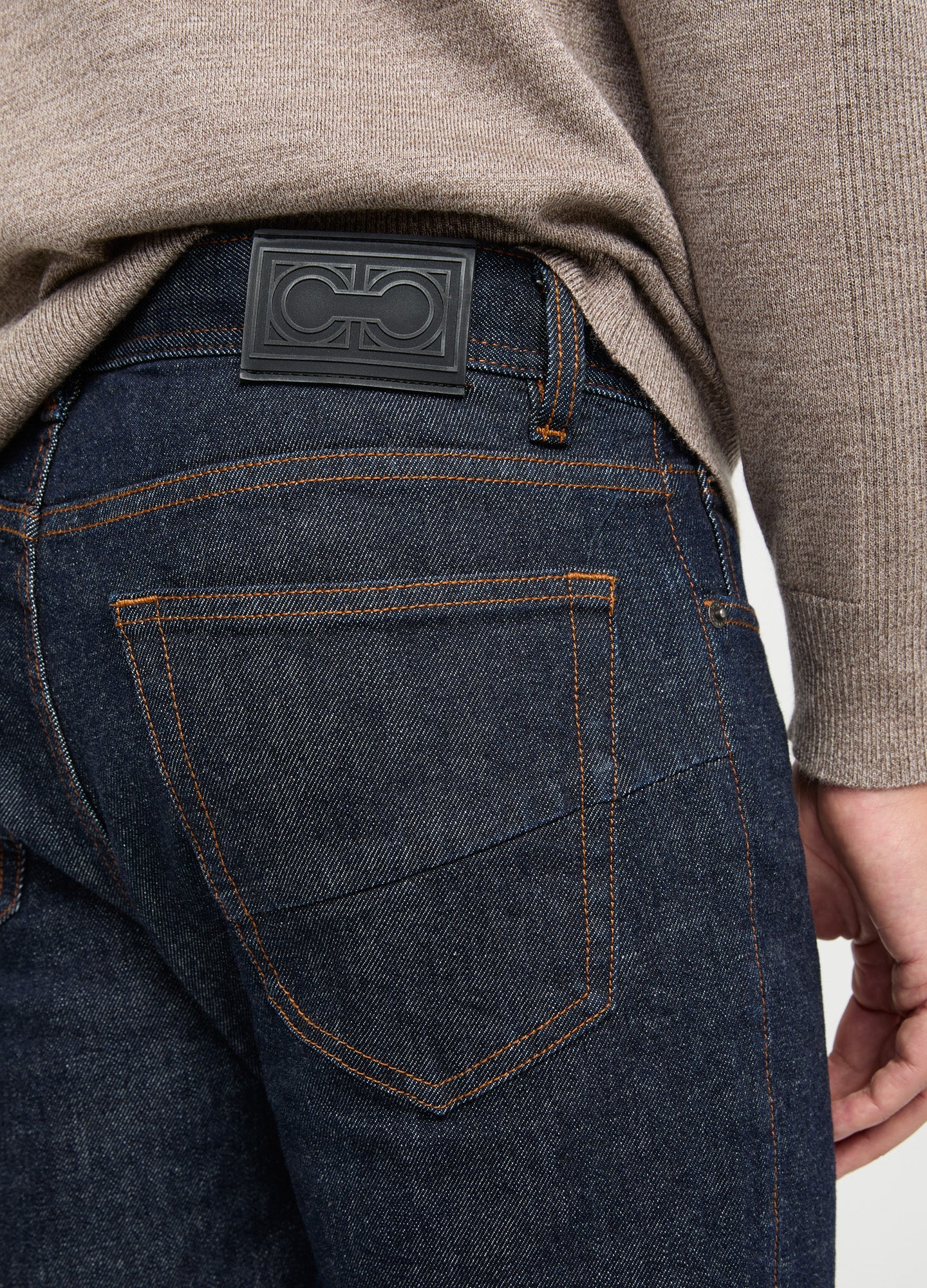 Skinny Fit Organic Denim Jeans Indigo - Image 5